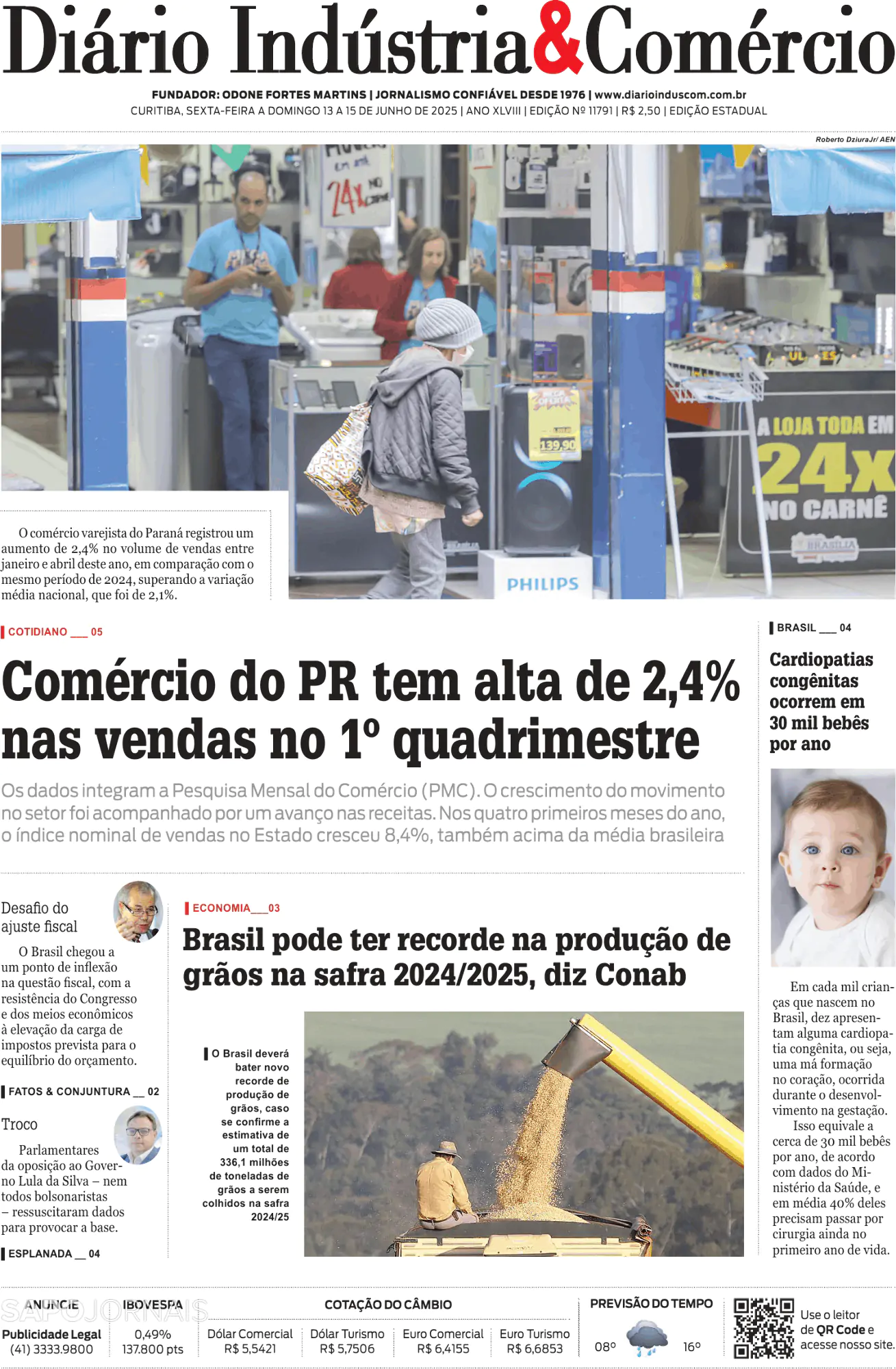 Capa Diário Indústria & Comércio