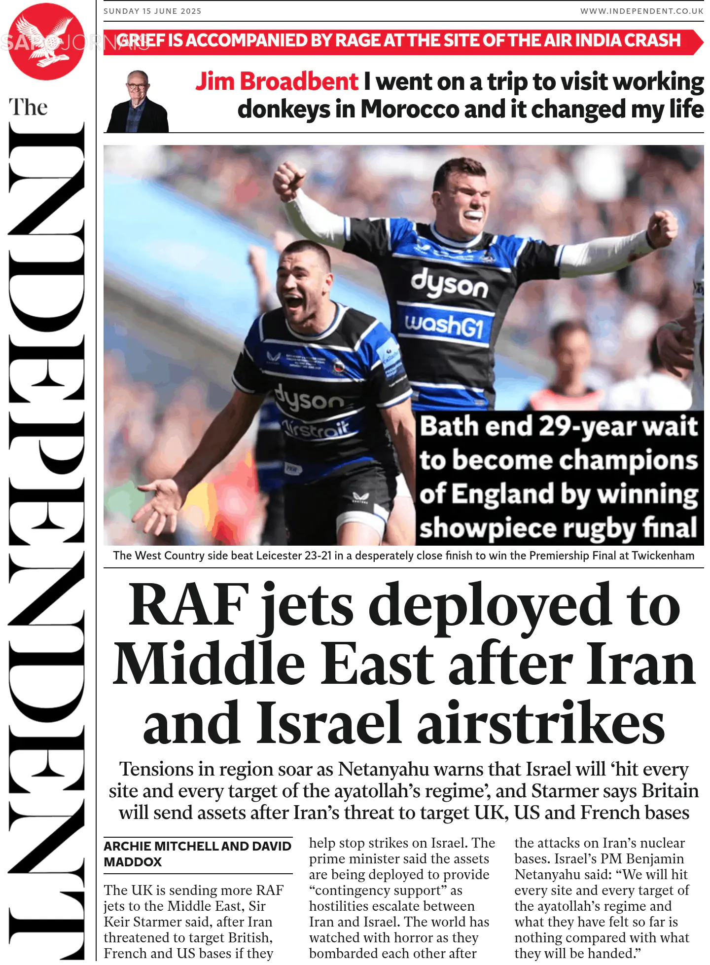 Capa The Independent