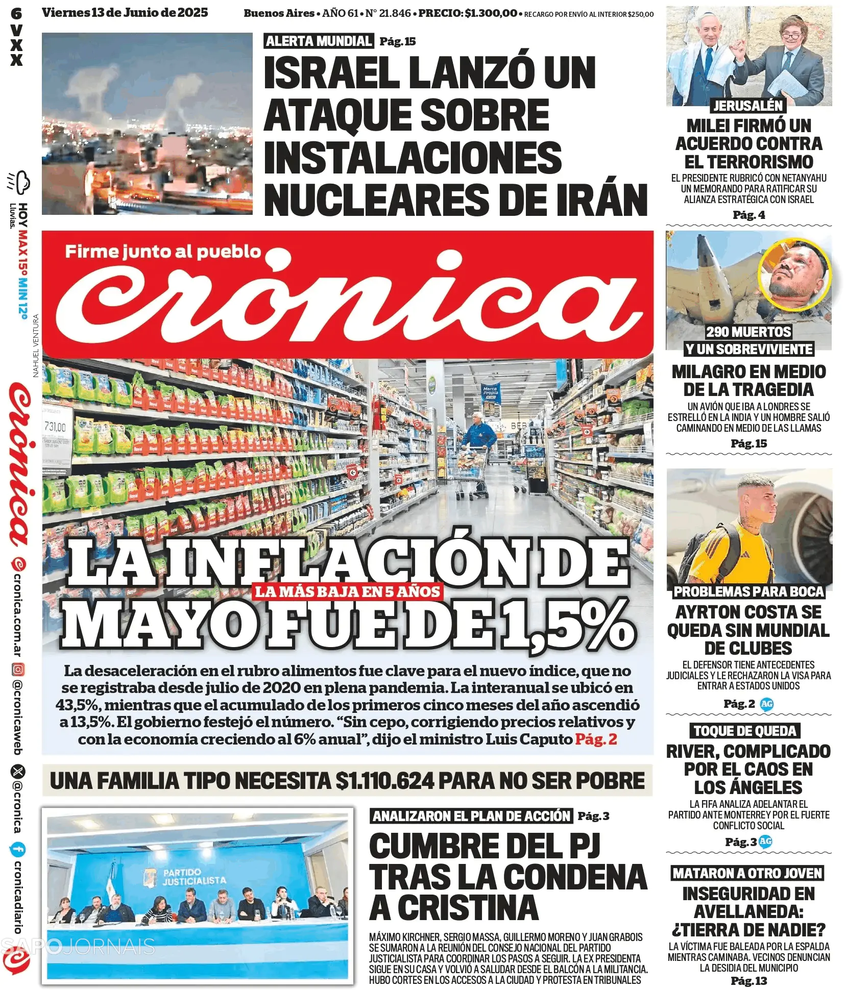 Capa Crónica