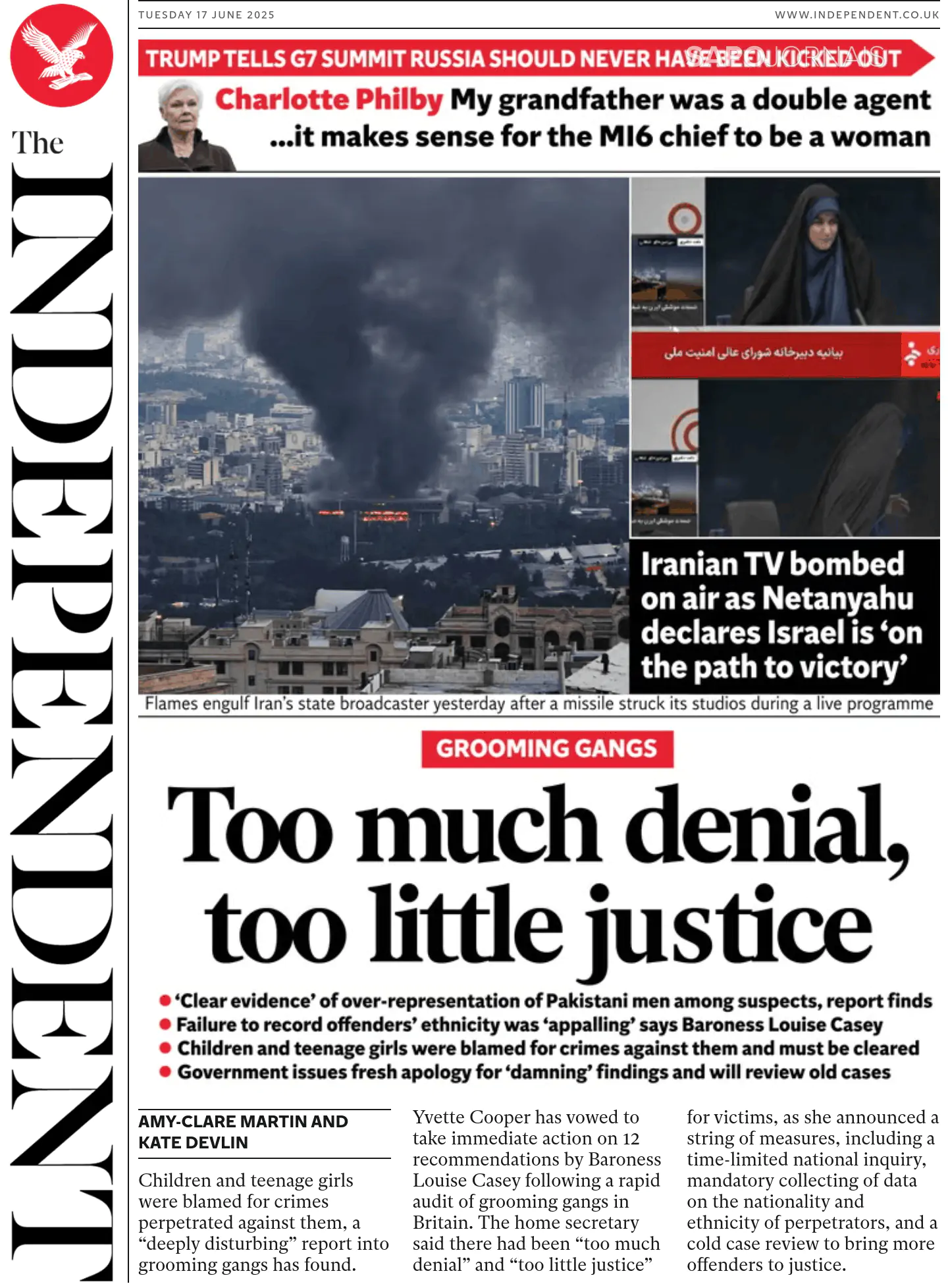 Capa The Independent