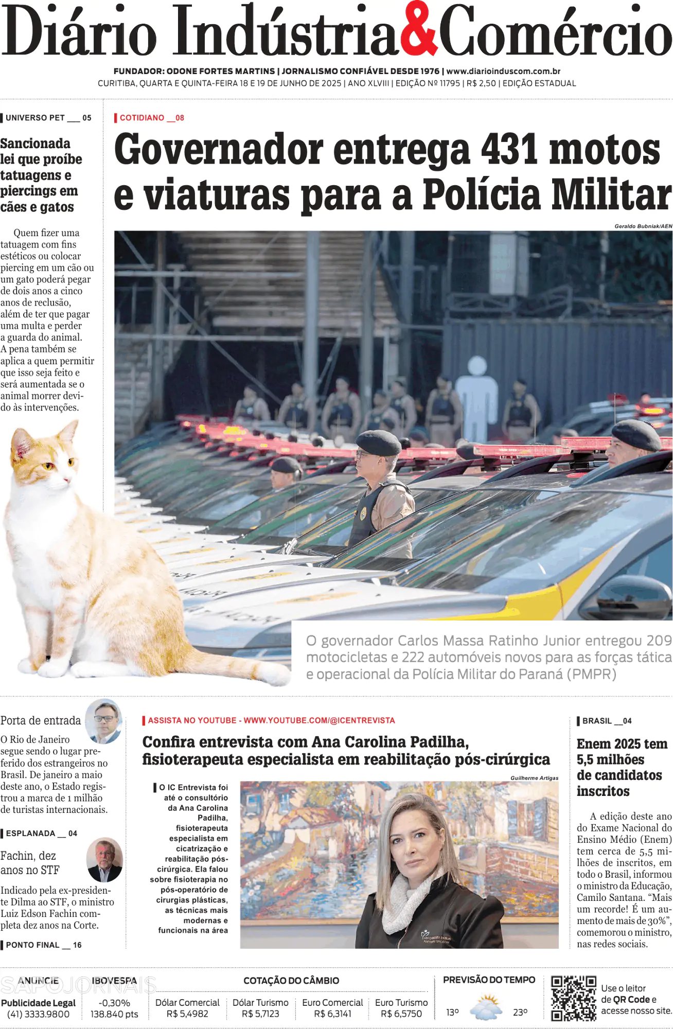 Capa Diário Indústria & Comércio