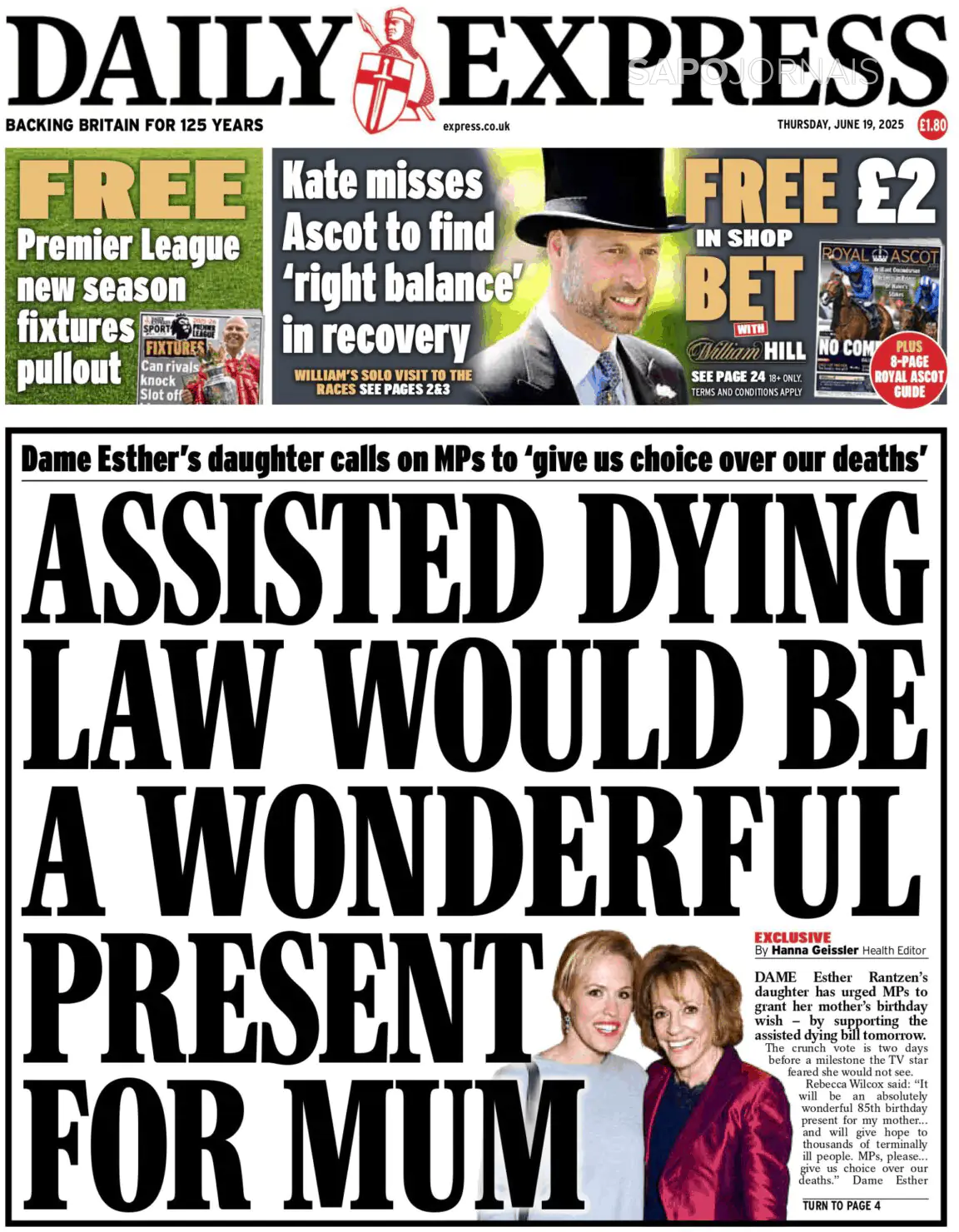 Capa Daily Express