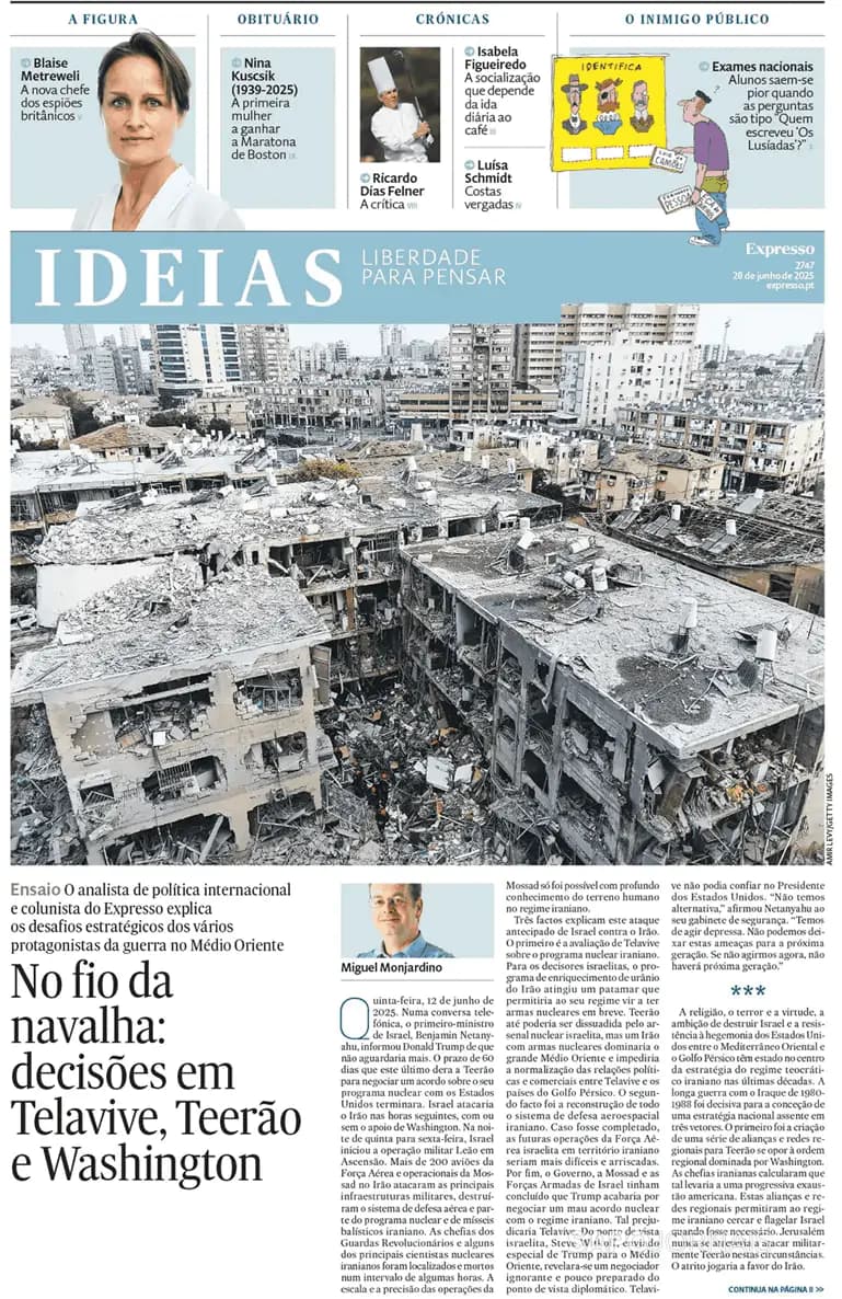 Capa Ideias/ Expresso