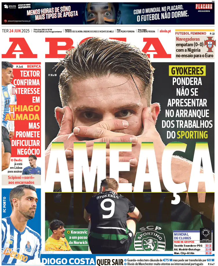 Capa A Bola