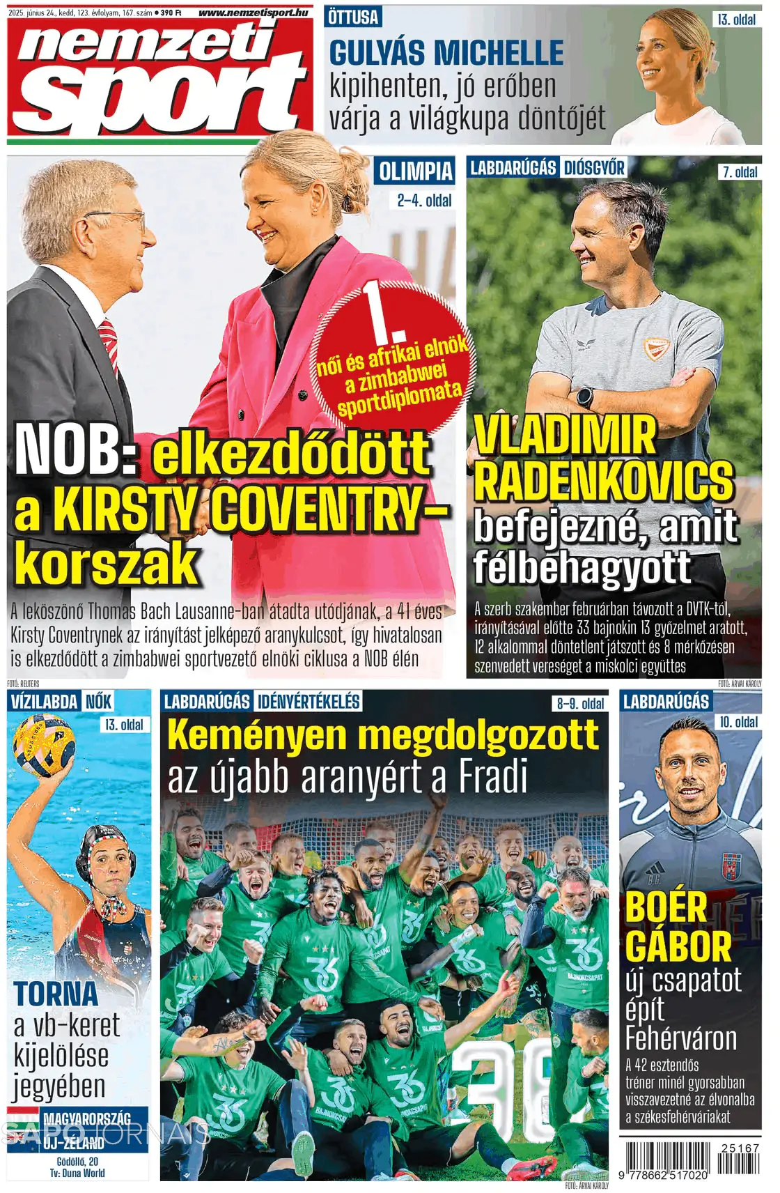 Capa Nemzeti Sport
