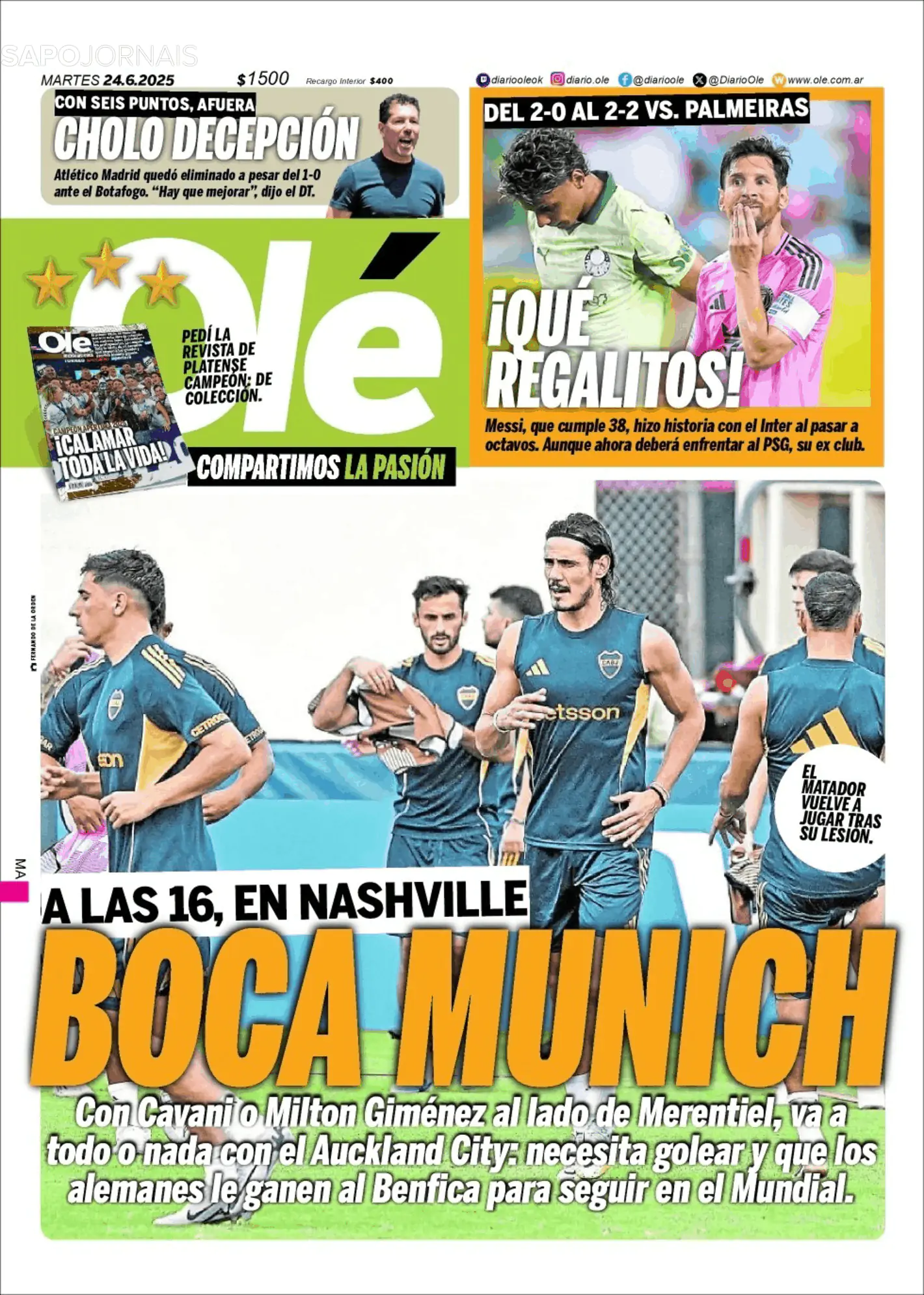 Capa Olé