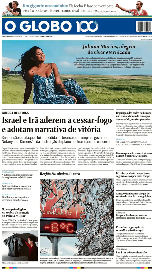 Capa O Globo