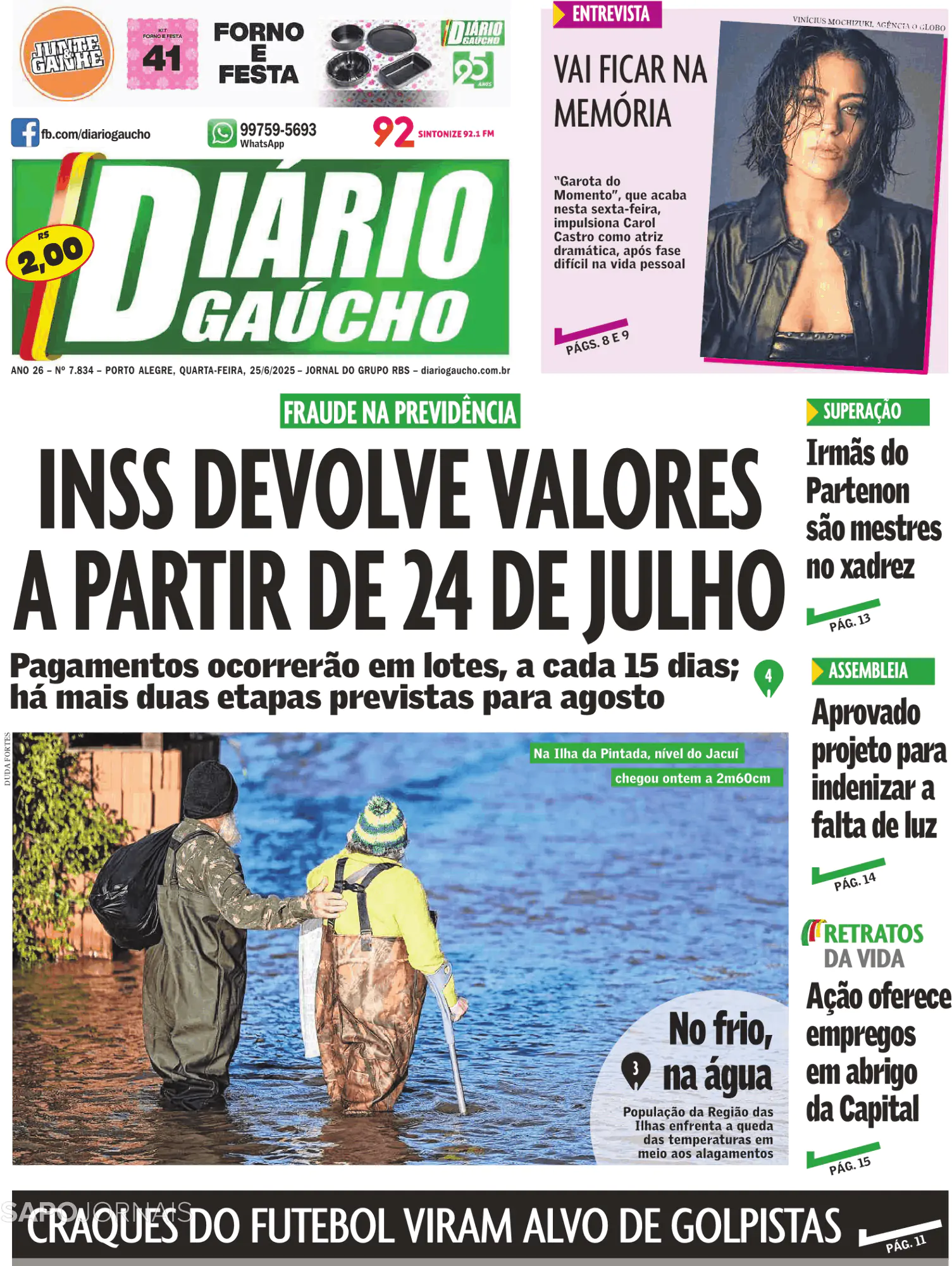 Capa Diário Gaúcho
