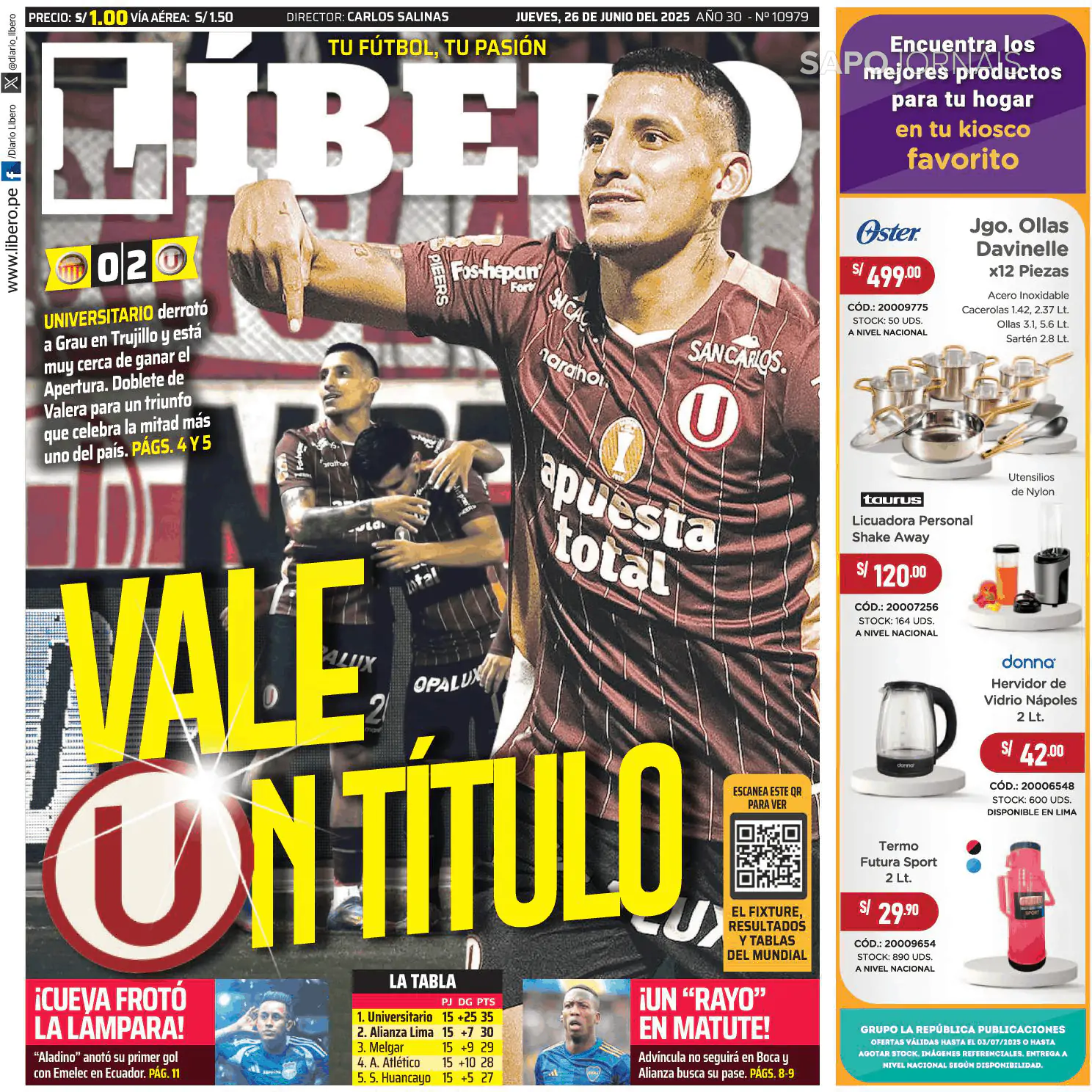 Capa Líbero