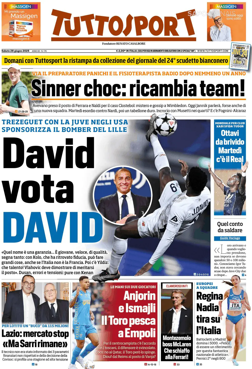 Capa Tuttosport