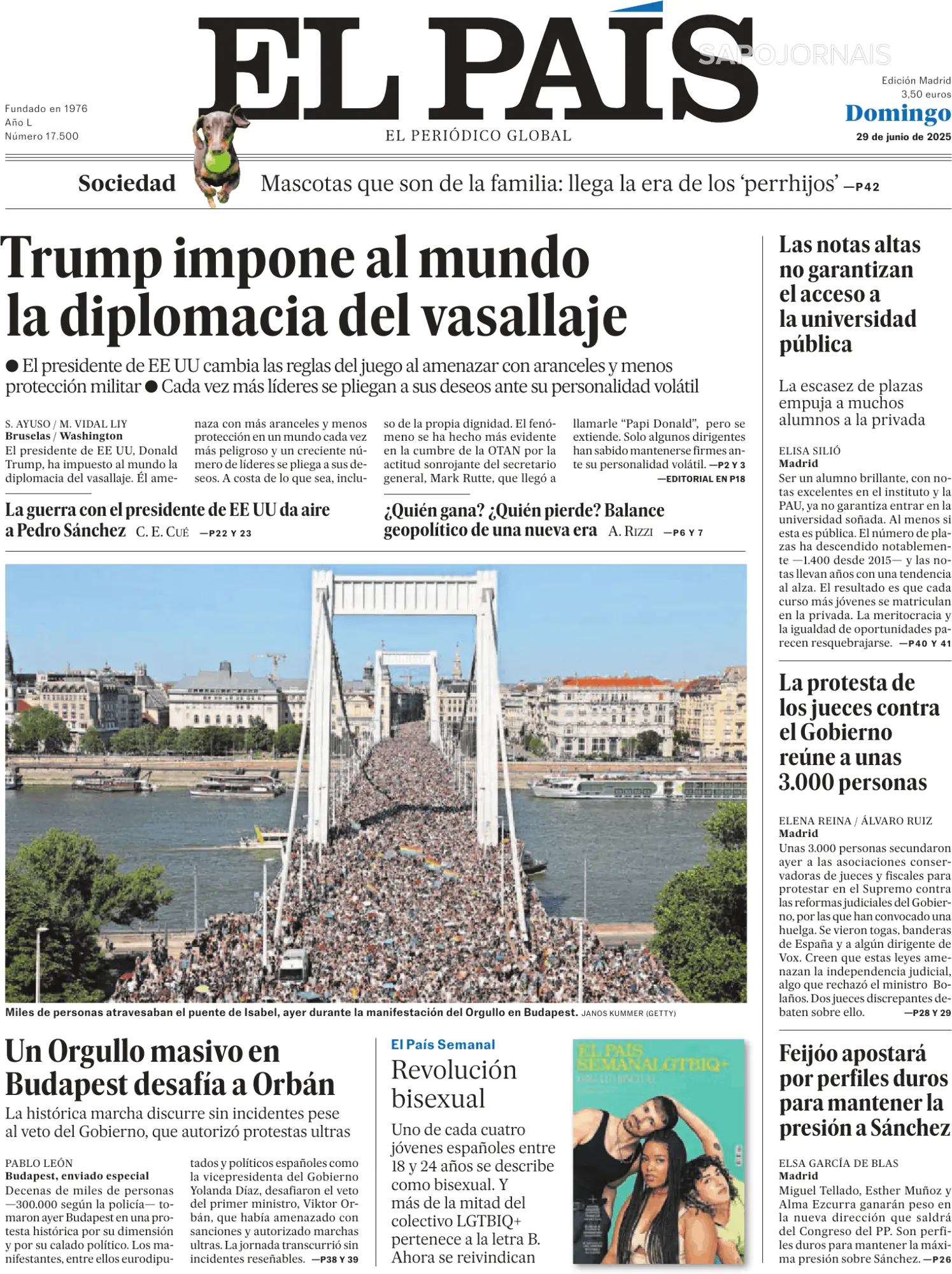 Capa El País