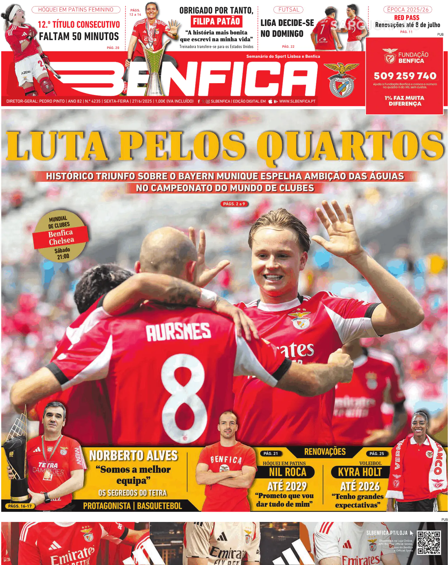 Capa O Benfica