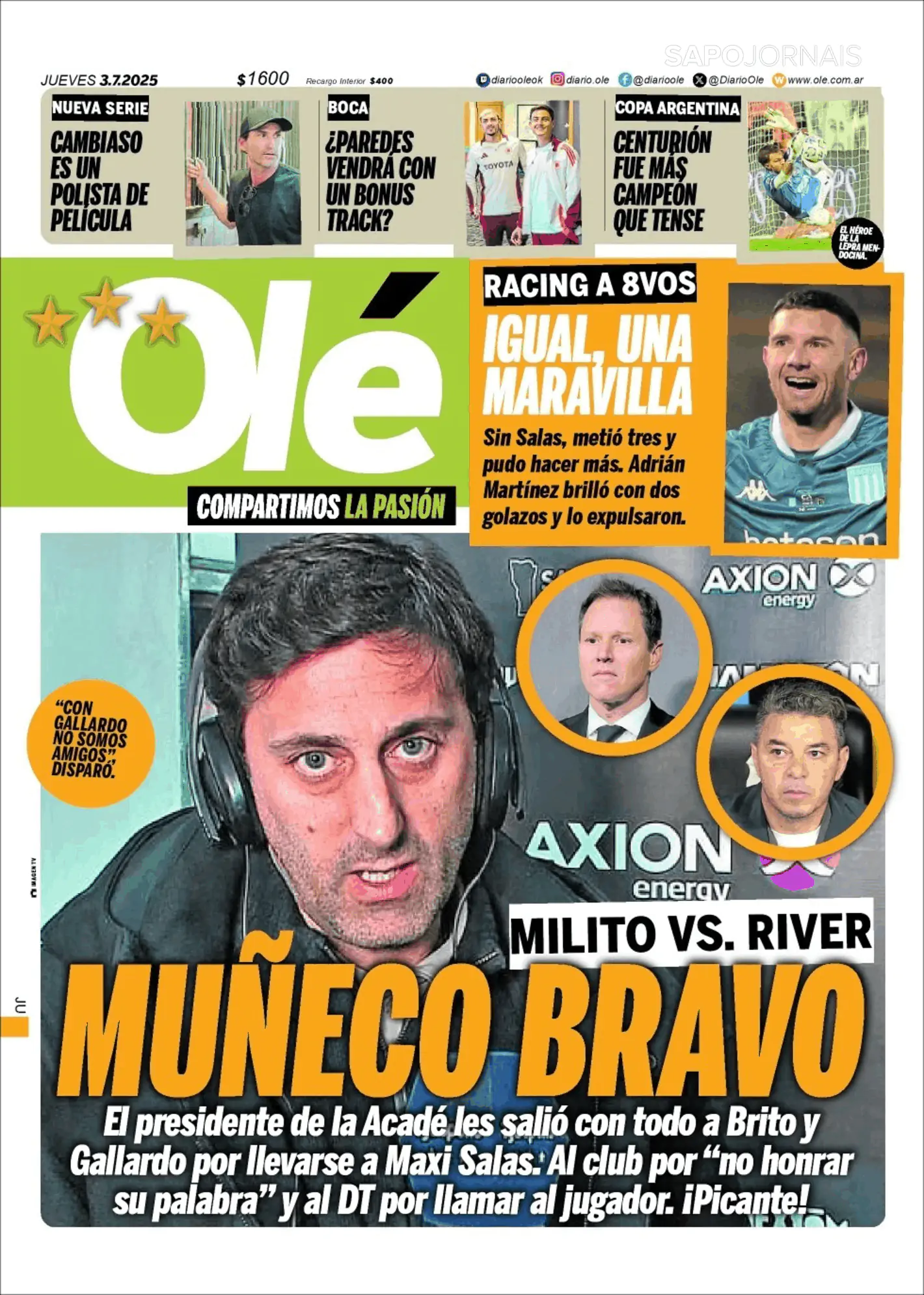 Capa Olé