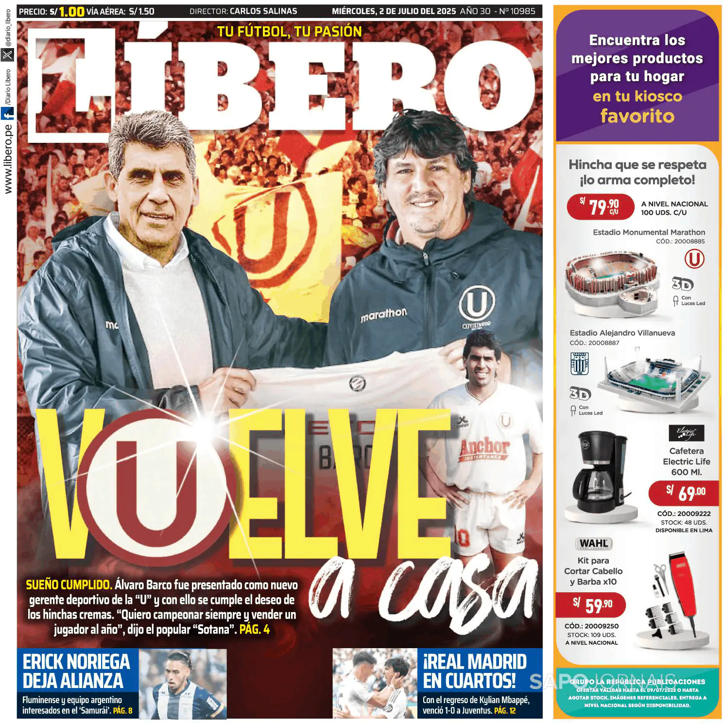 Capa Líbero