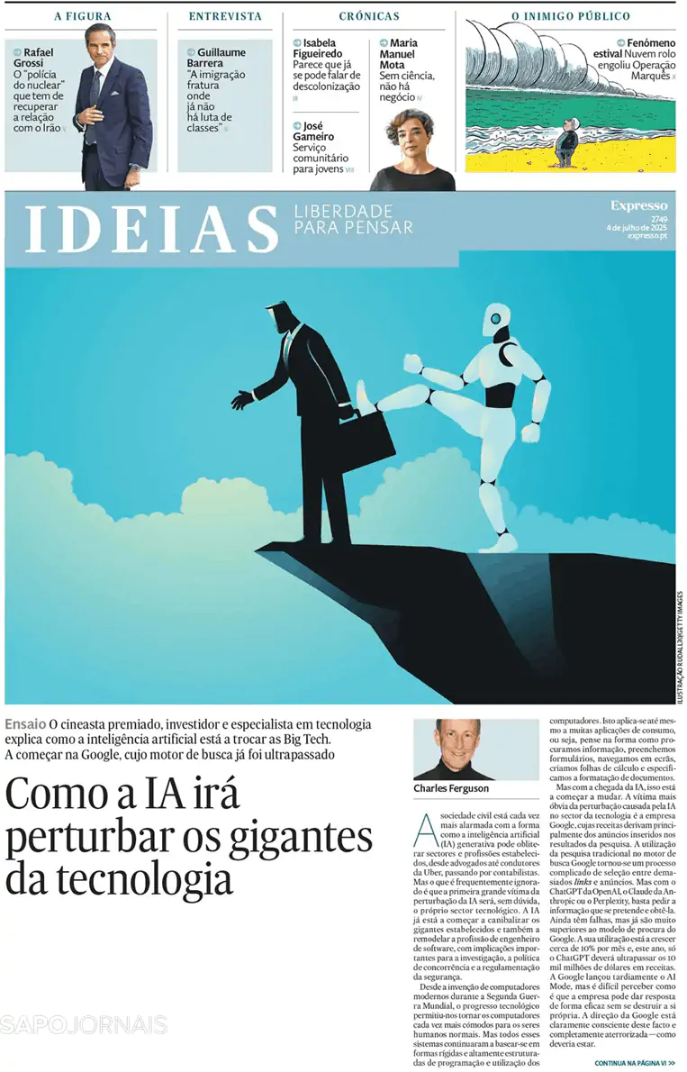 Capa Ideias/ Expresso