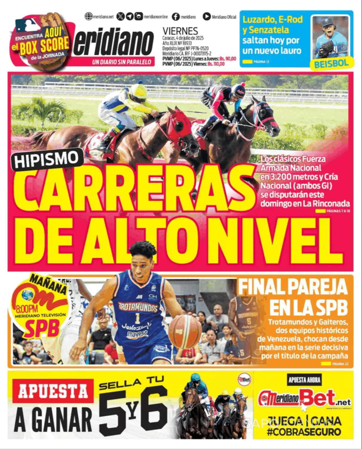 Capa Meridiano