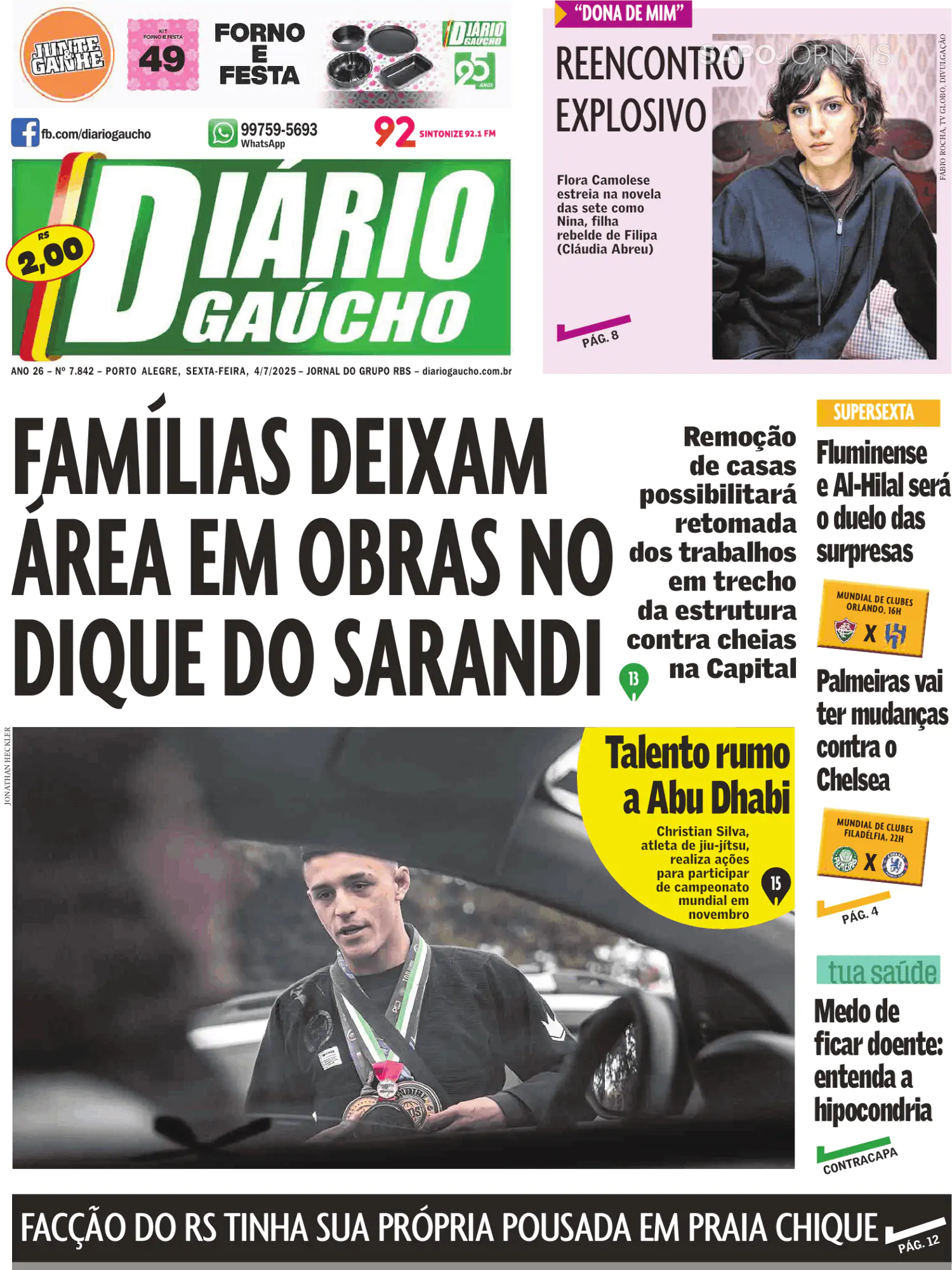 Capa Diário Gaúcho