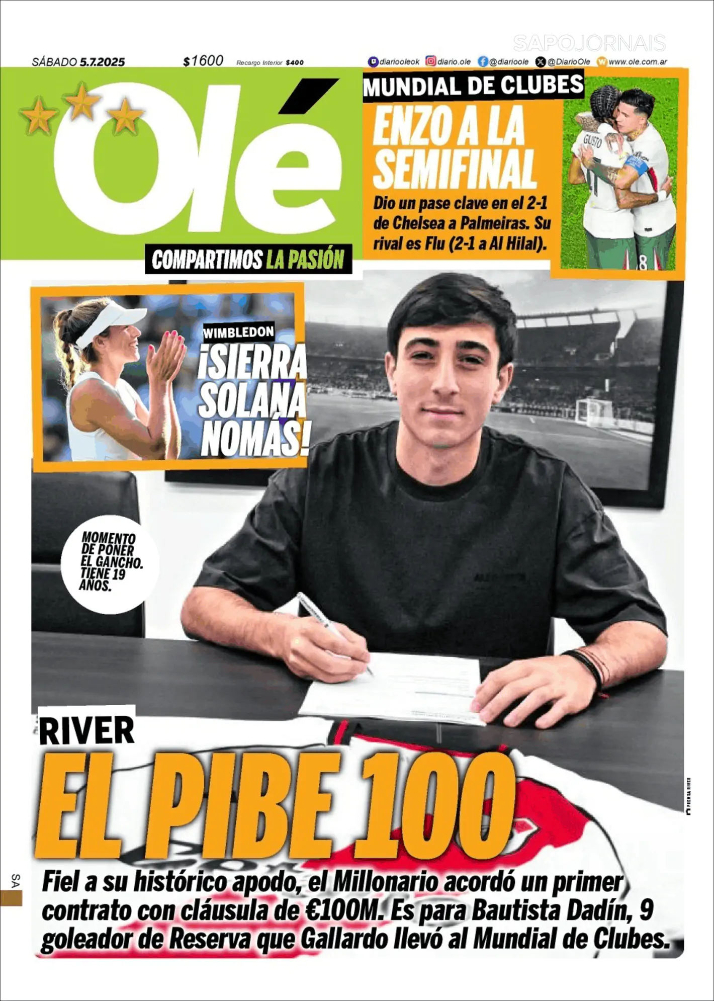 Capa Olé