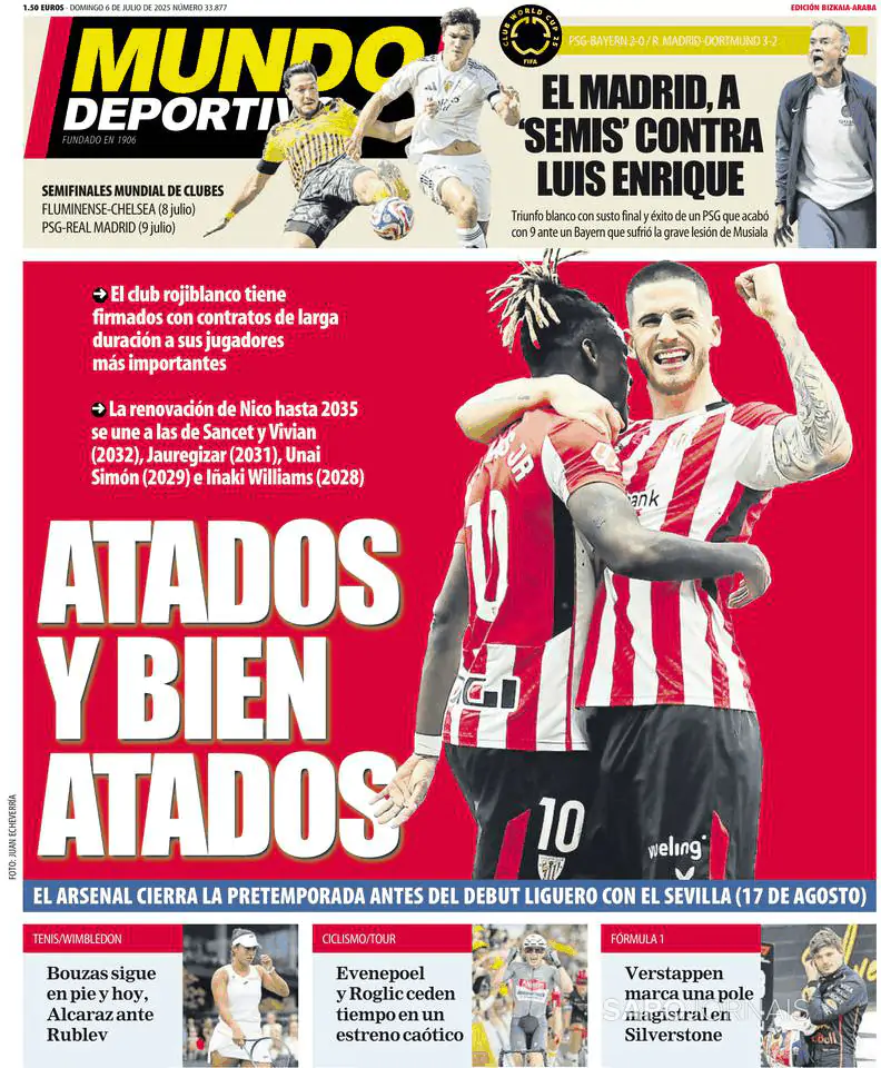 Capa Mundo Deportivo (Bizkaia-Araba)