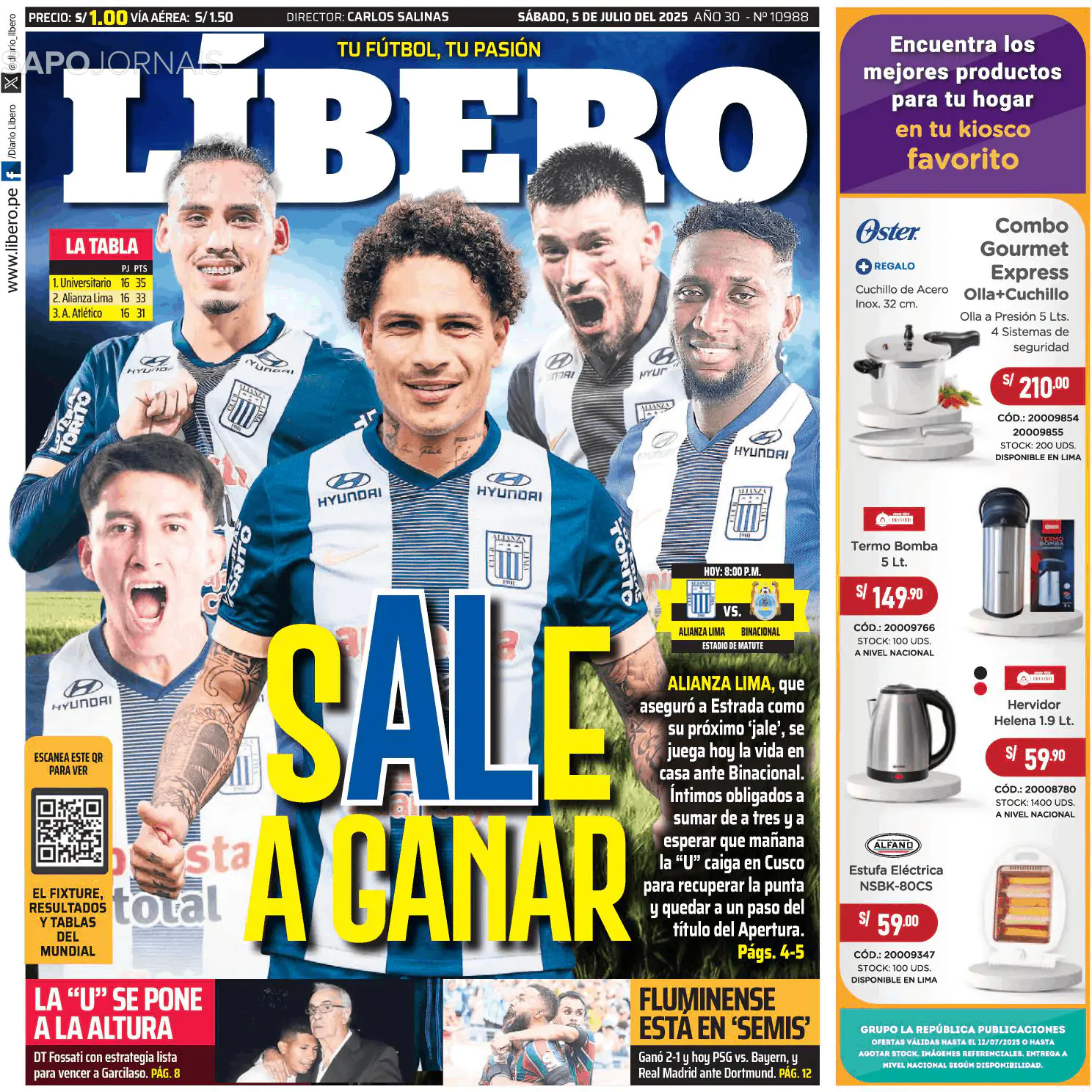 Capa Líbero