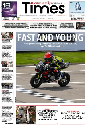 Capa Macau Daily Times