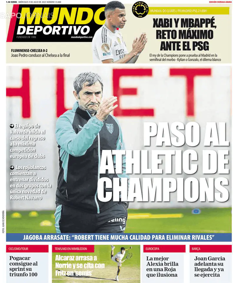 Capa Mundo Deportivo (Bizkaia-Araba)