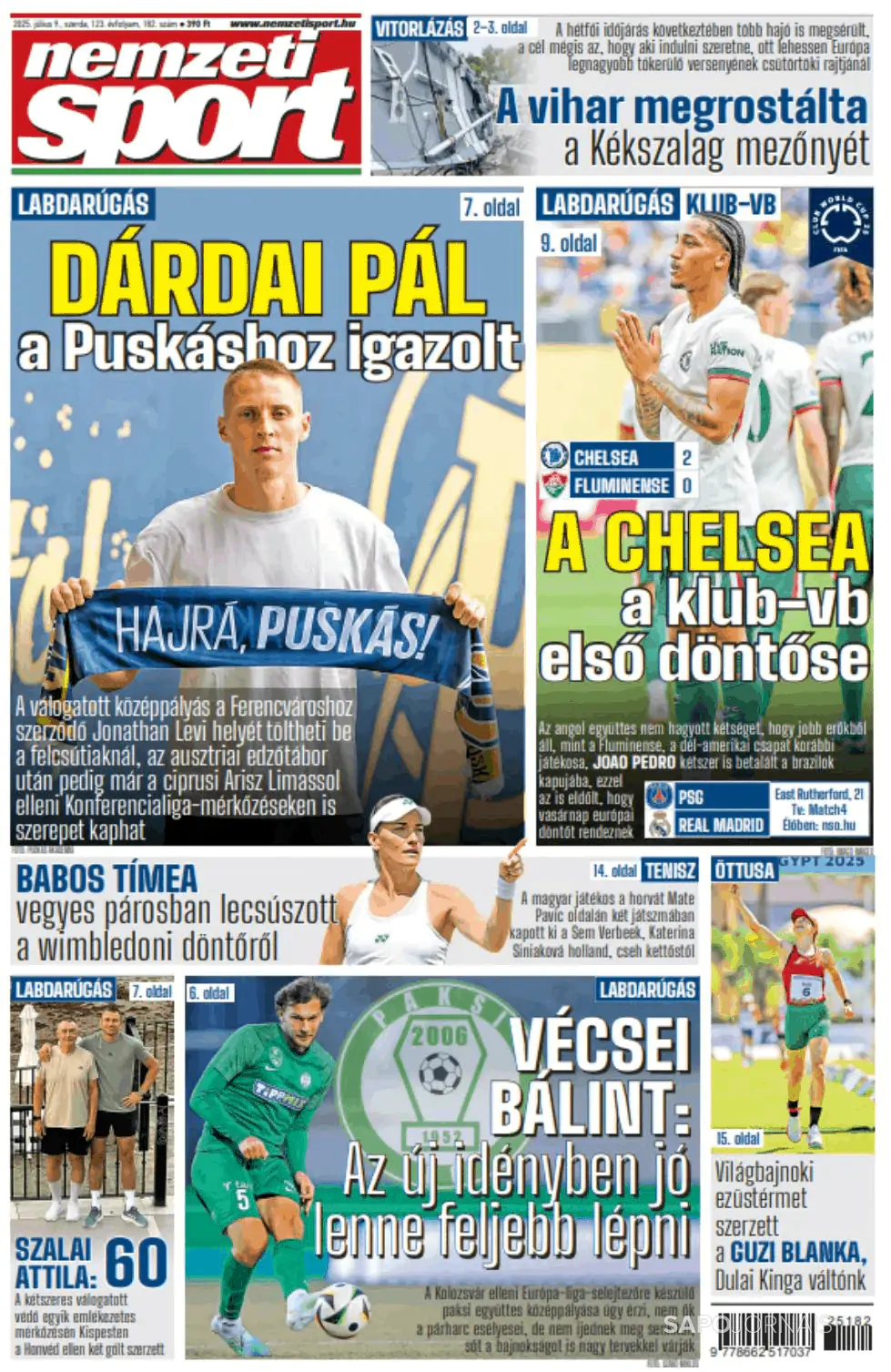 Capa Nemzeti Sport