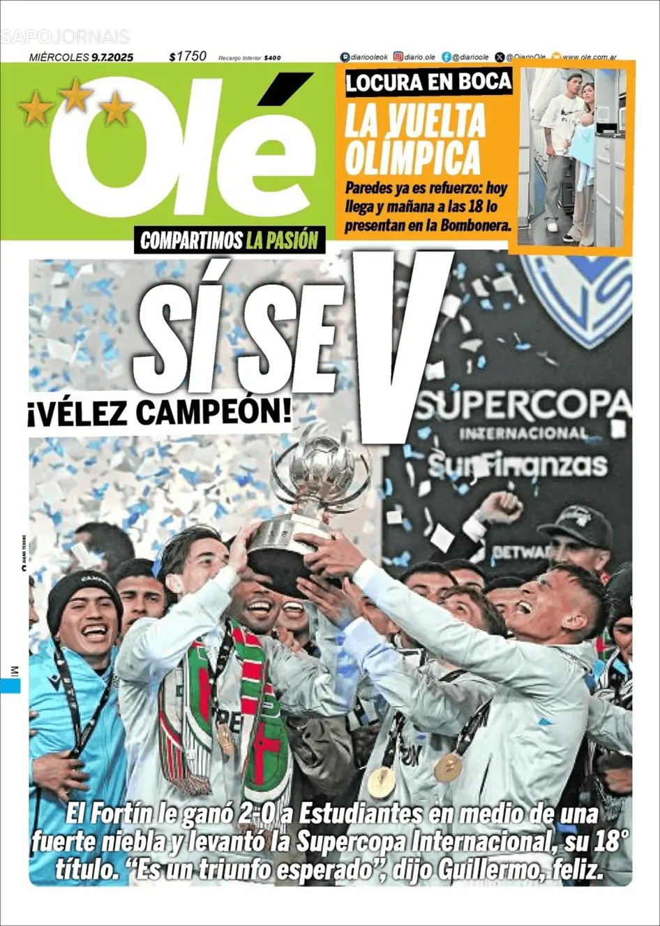 Capa Olé