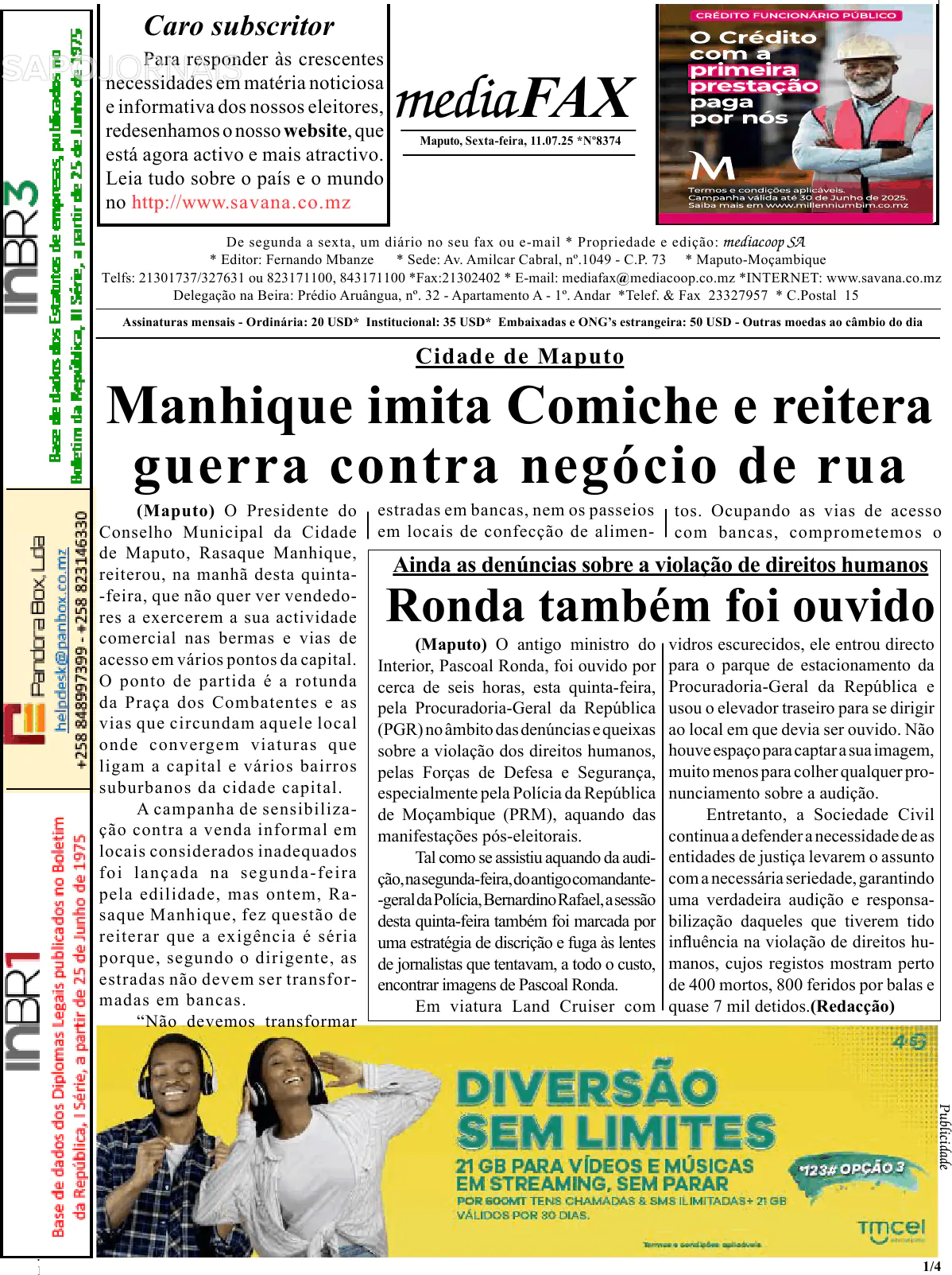 Capa Mediafax
