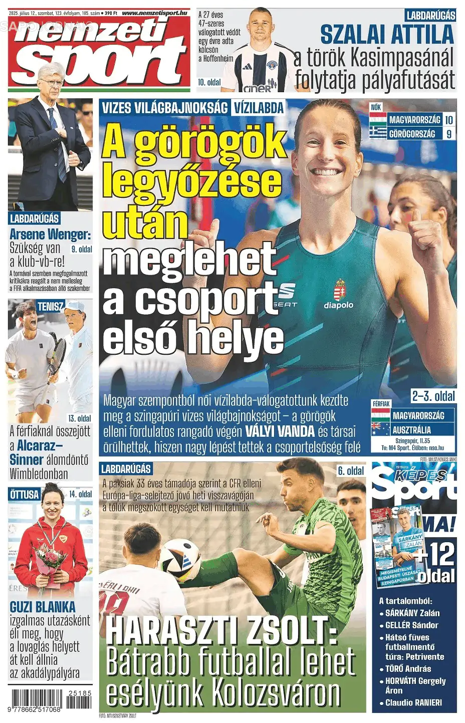 Capa Nemzeti Sport