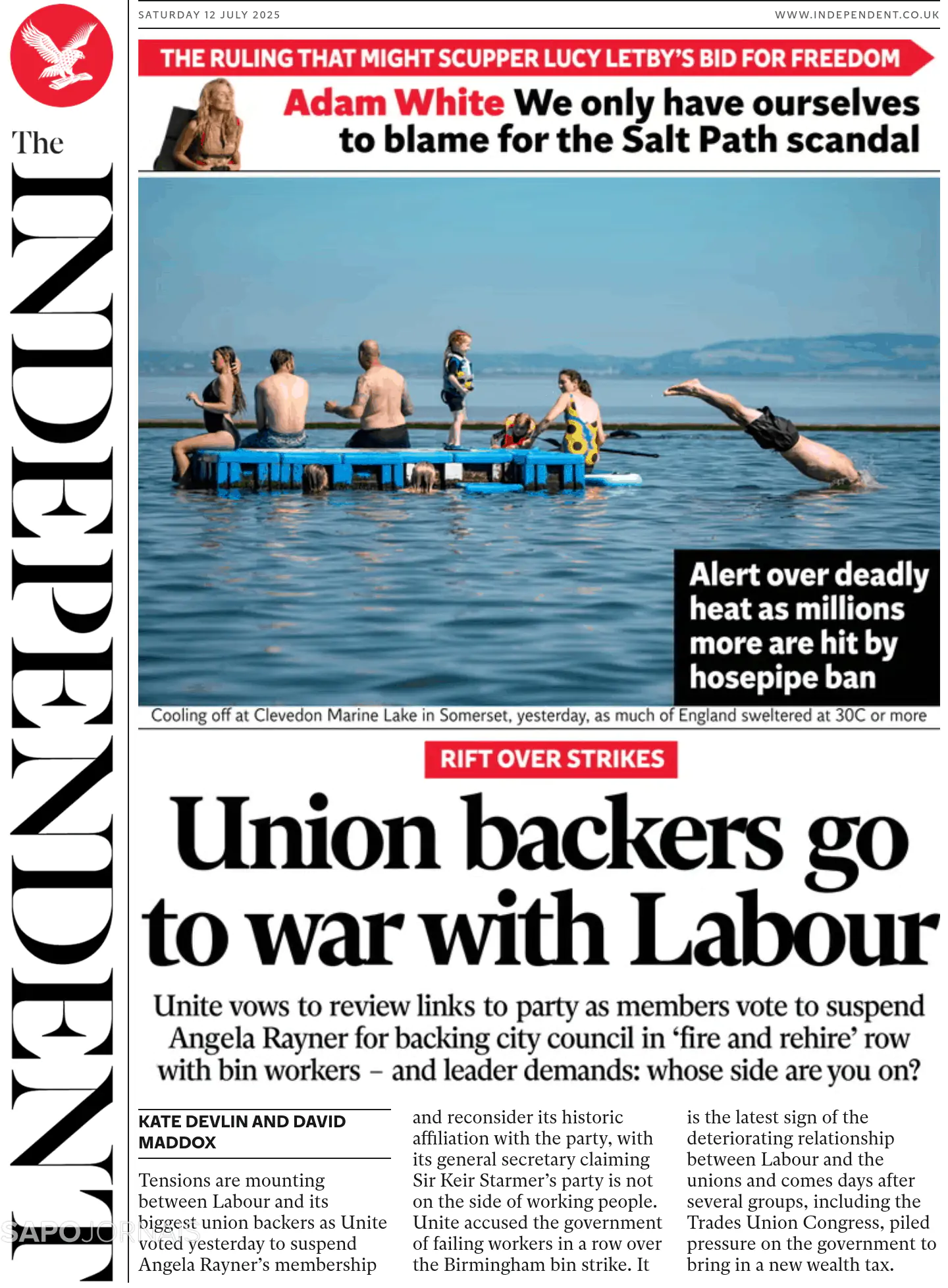 Capa The Independent