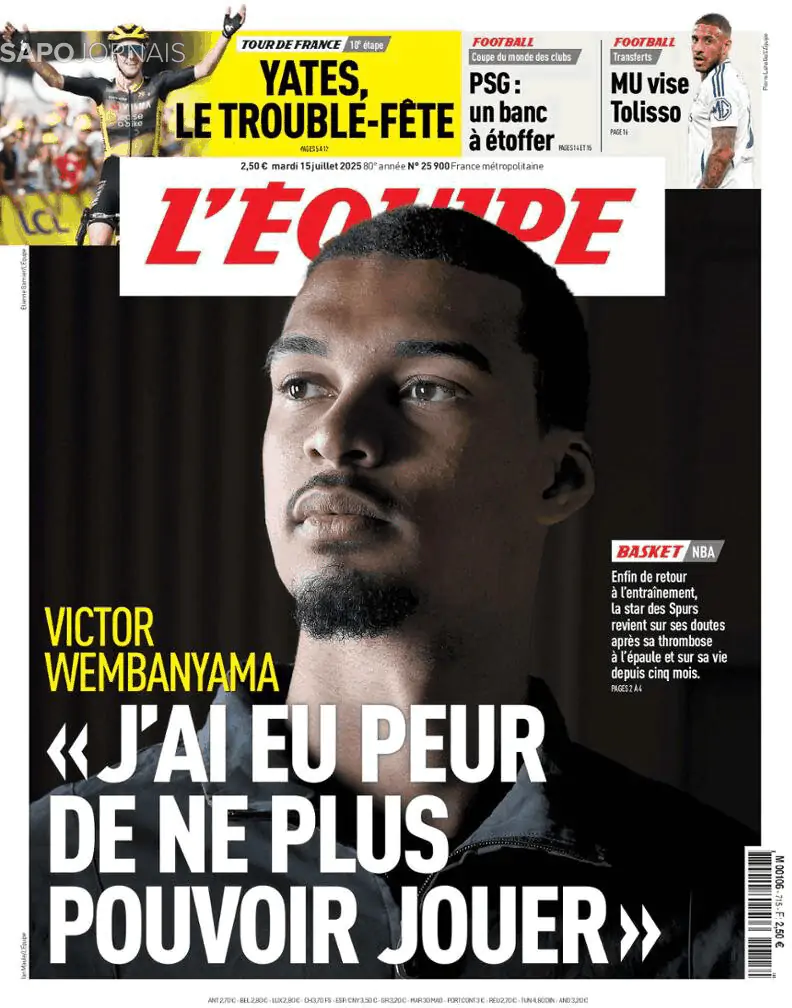 Capa L'Équipe