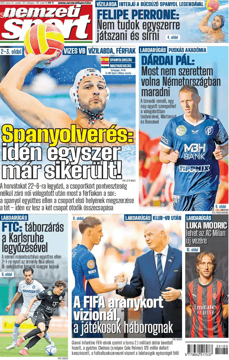 Capa Nemzeti Sport