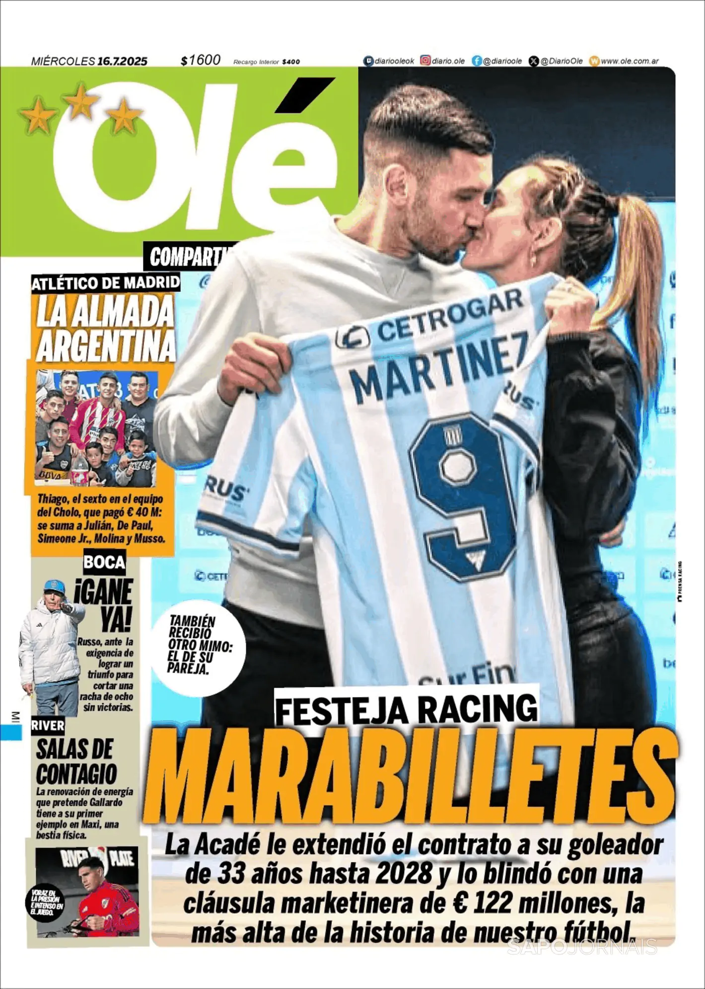 Capa Olé