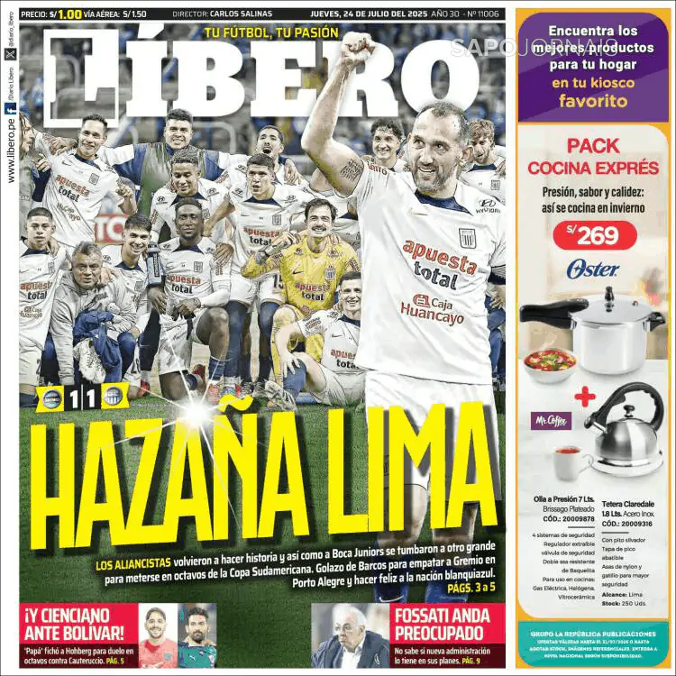 Capa Líbero