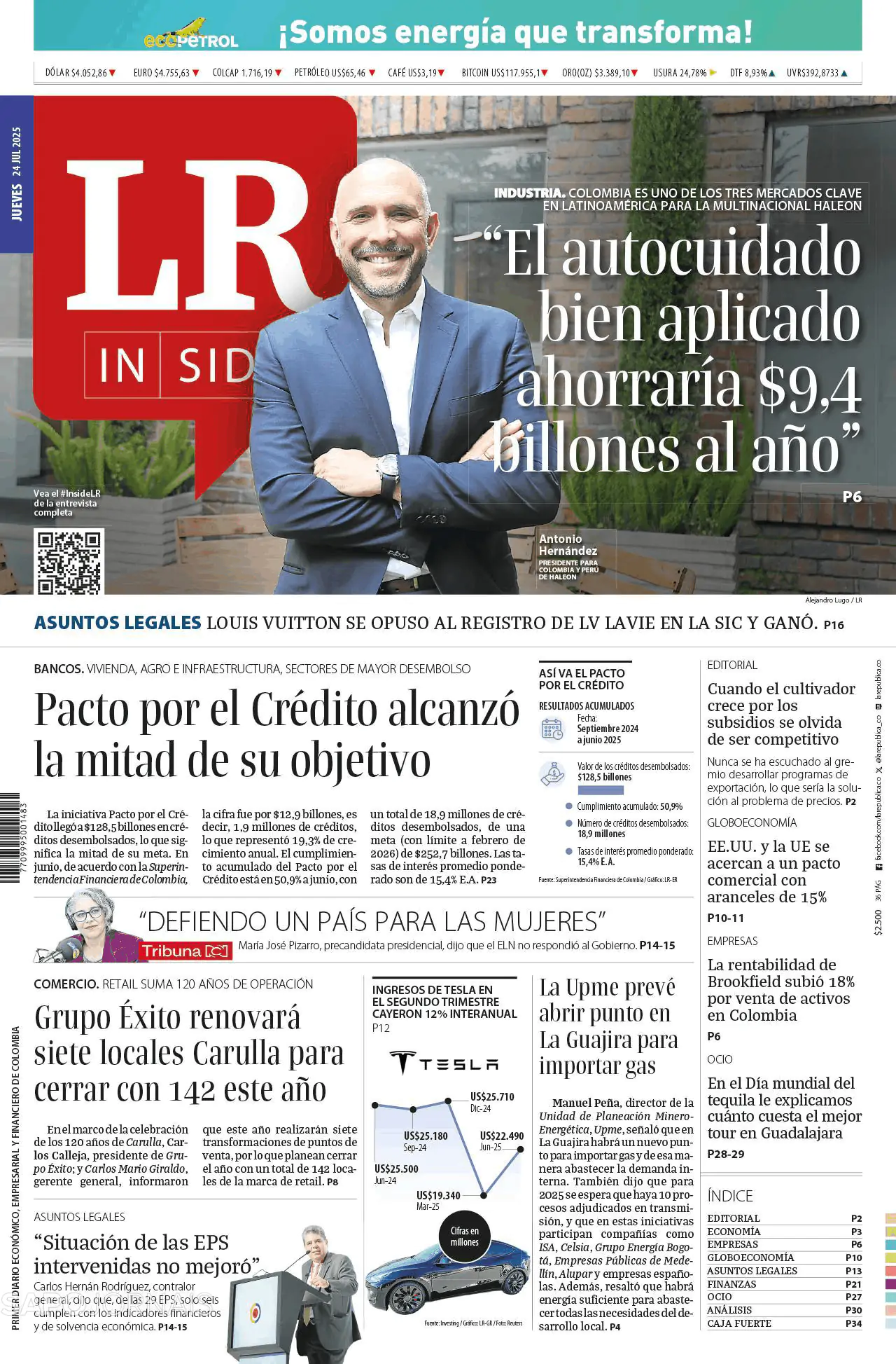 Capa La Republica