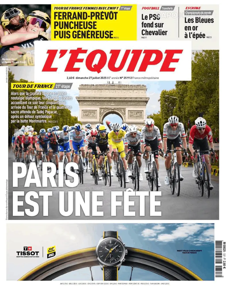 Capa L'Équipe