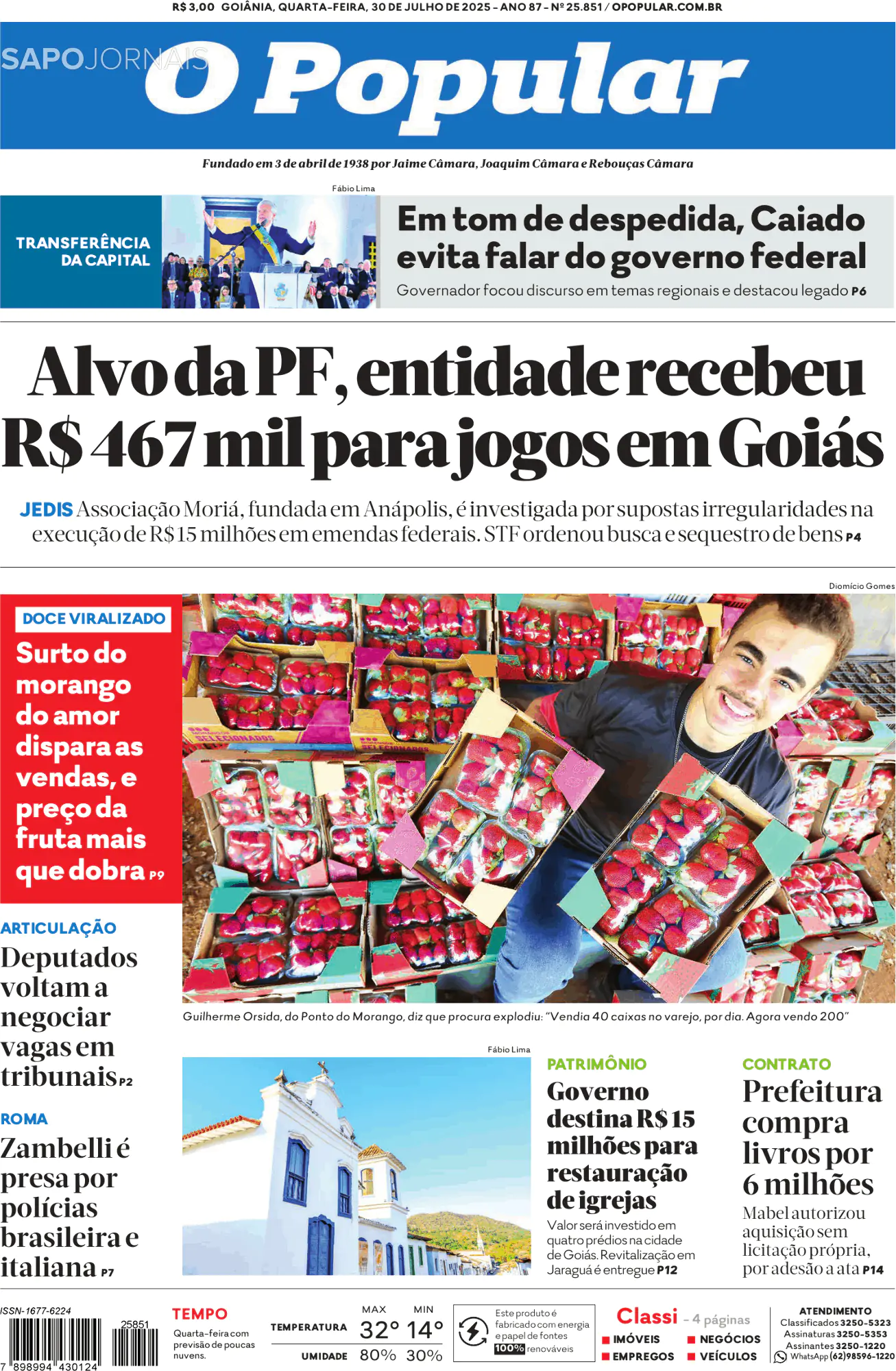 Capa Daqui - O Popular