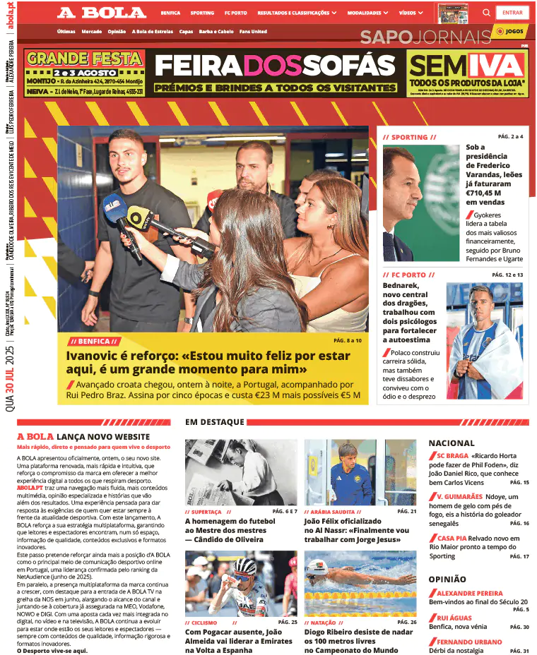Capa A Bola