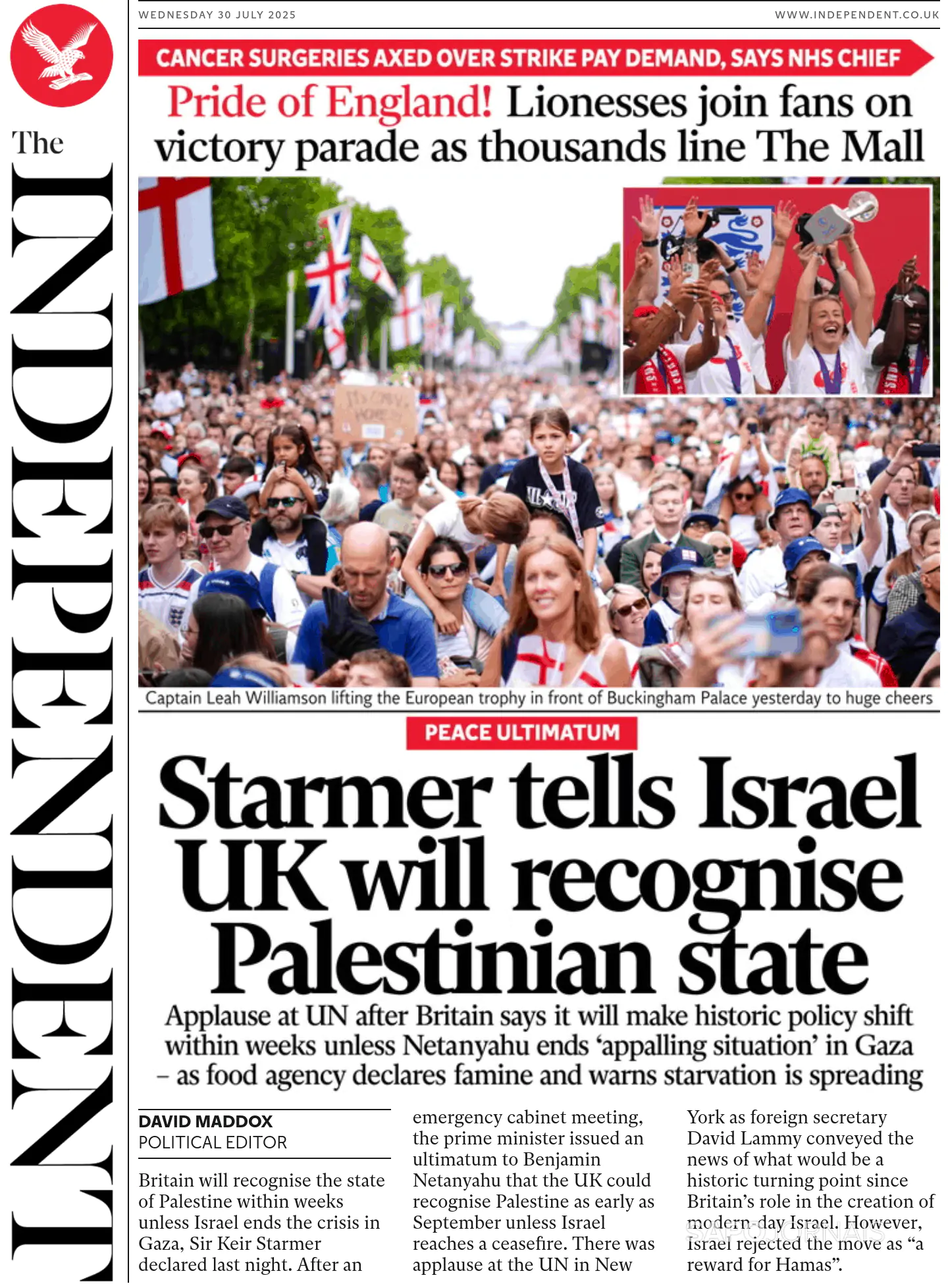 Capa The Independent