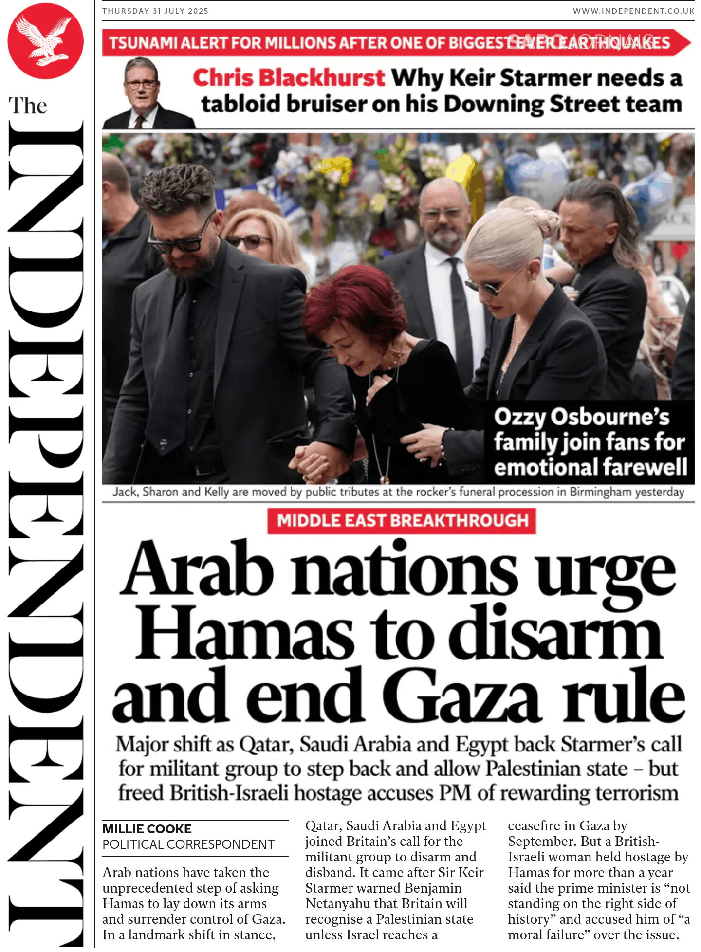 Capa The Independent