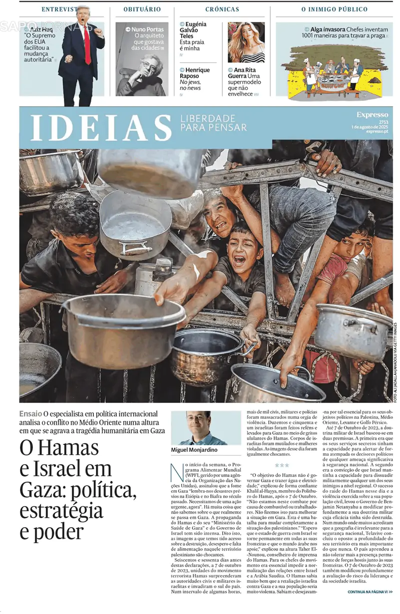 Capa Ideias/ Expresso