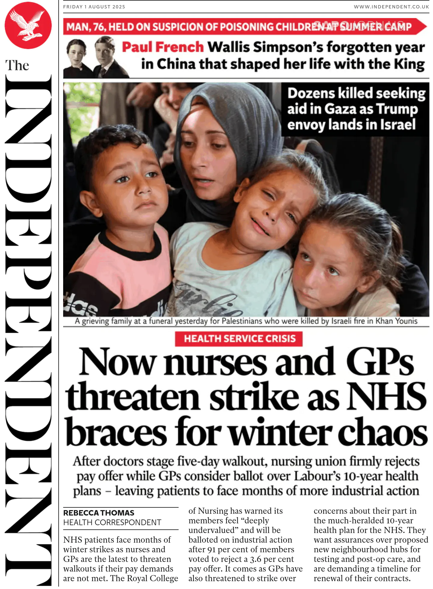 Capa The Independent