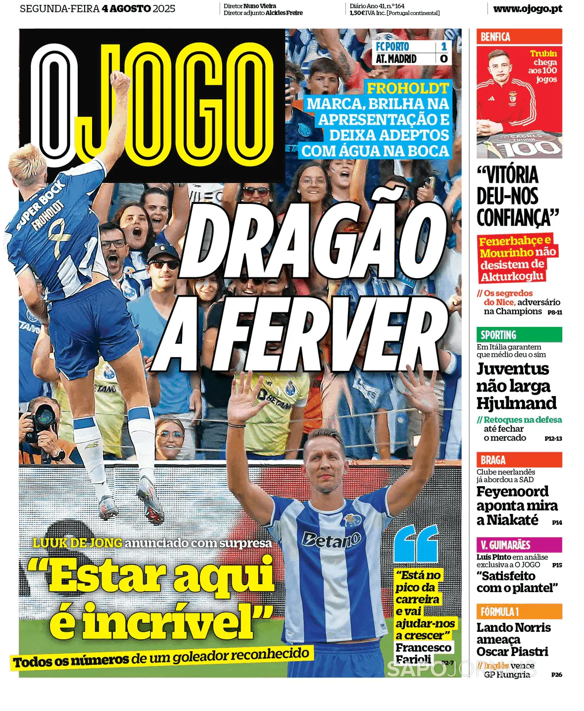 Capa O Jogo