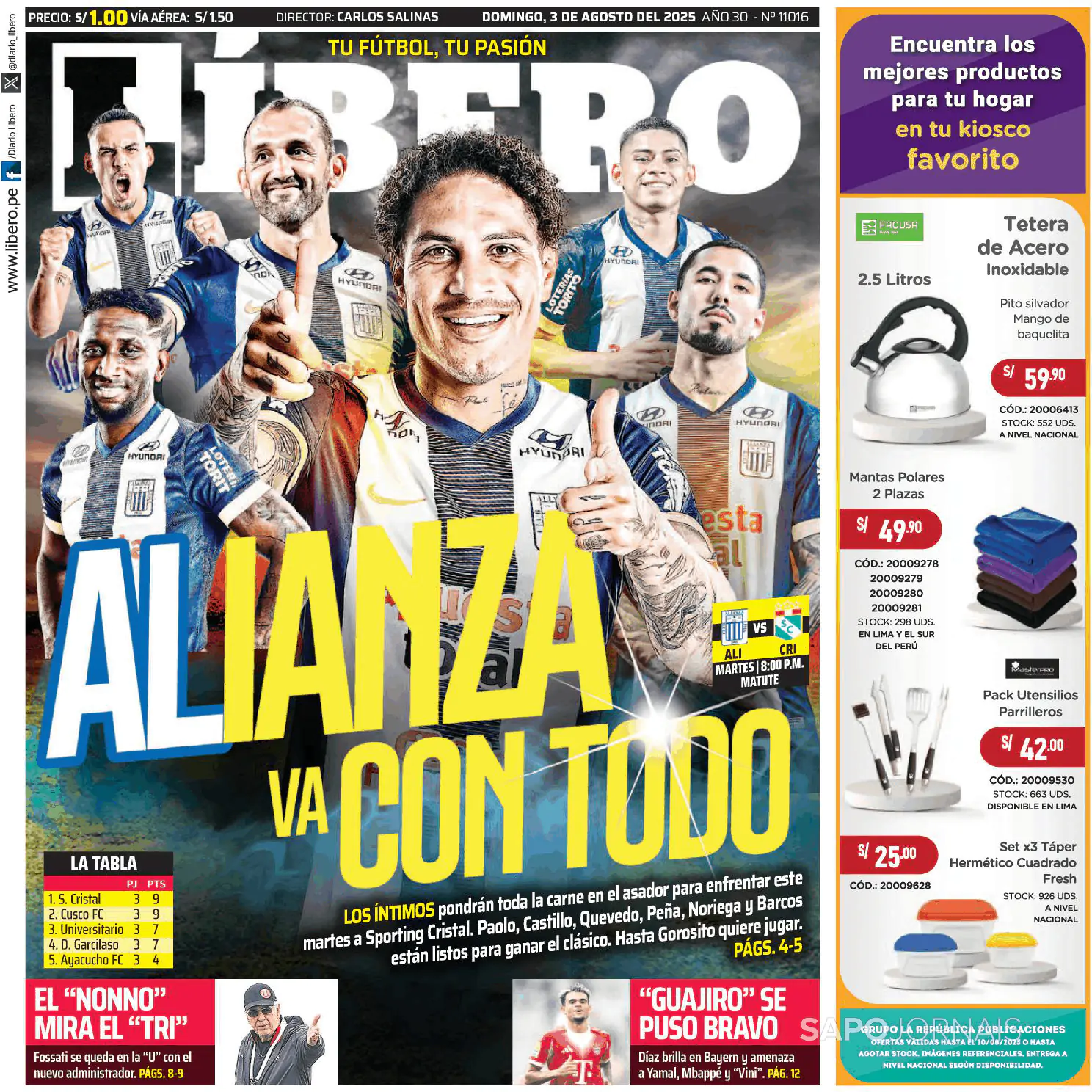 Capa Líbero
