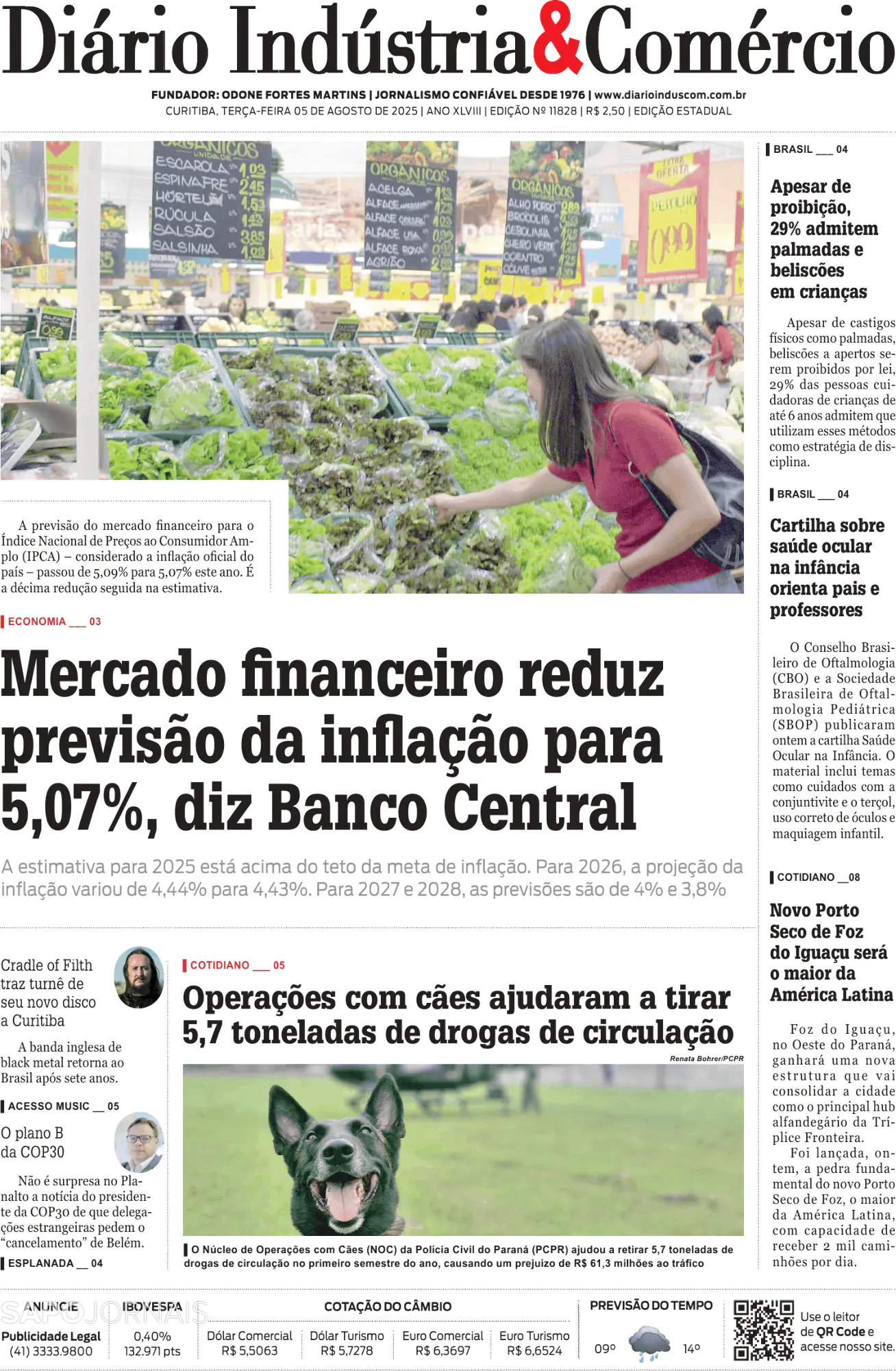 Capa Diário Indústria & Comércio