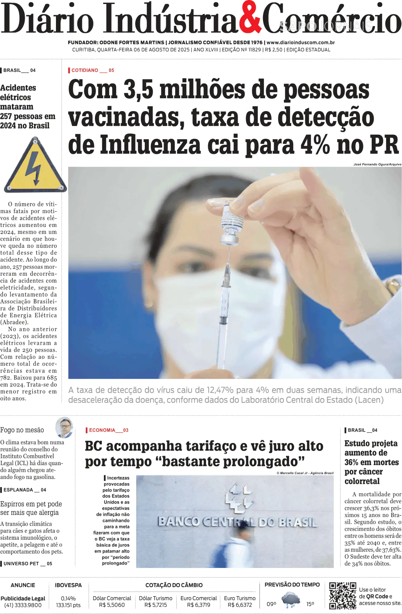 Capa Diário Indústria & Comércio
