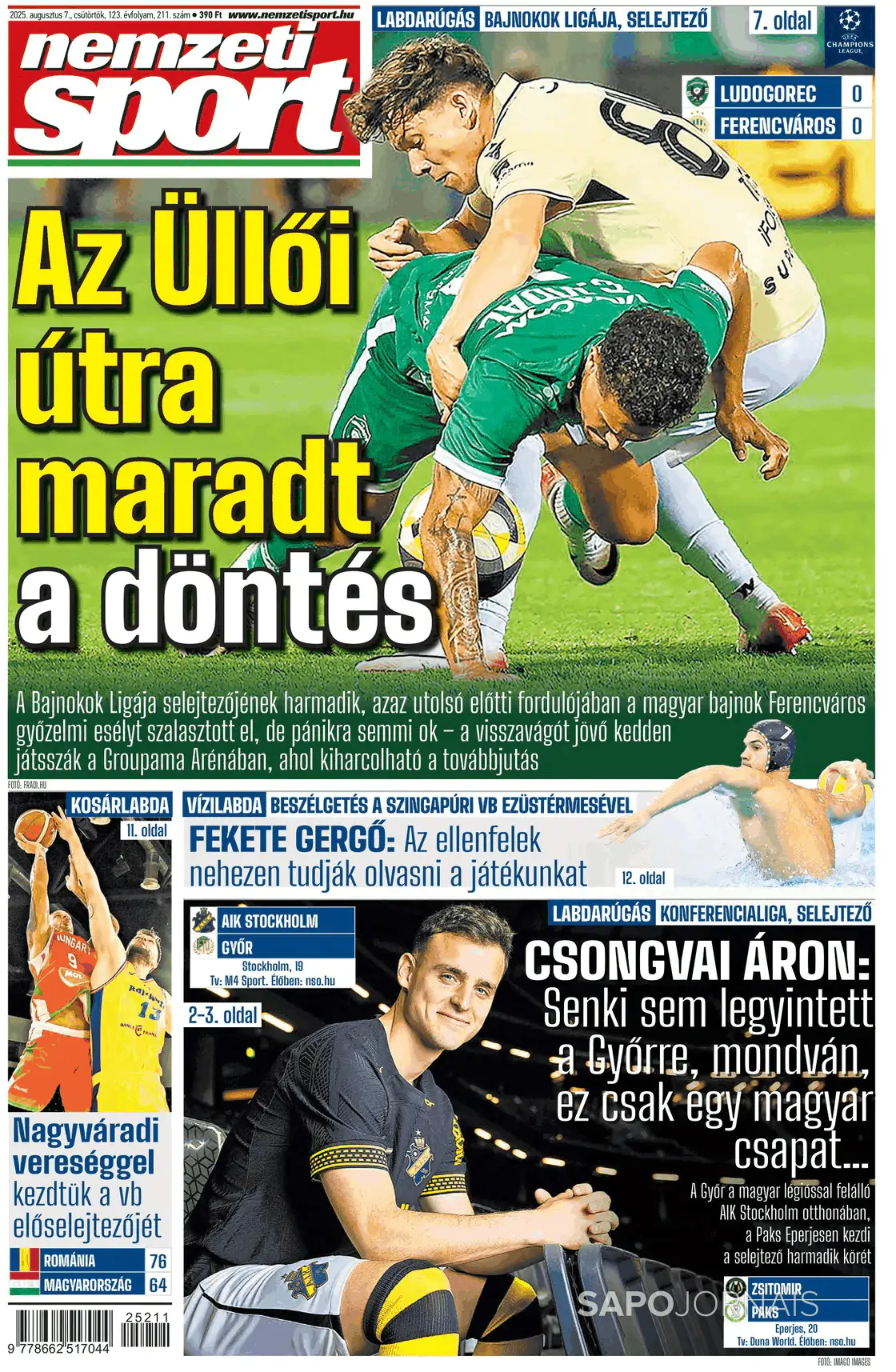 Capa Nemzeti Sport