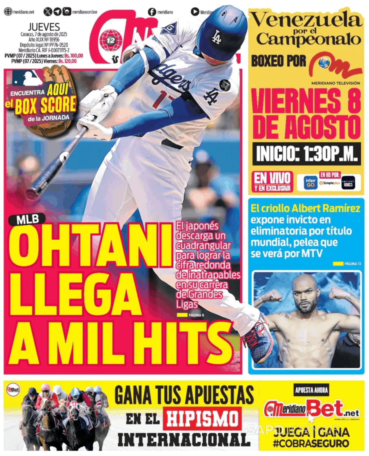 Capa Meridiano