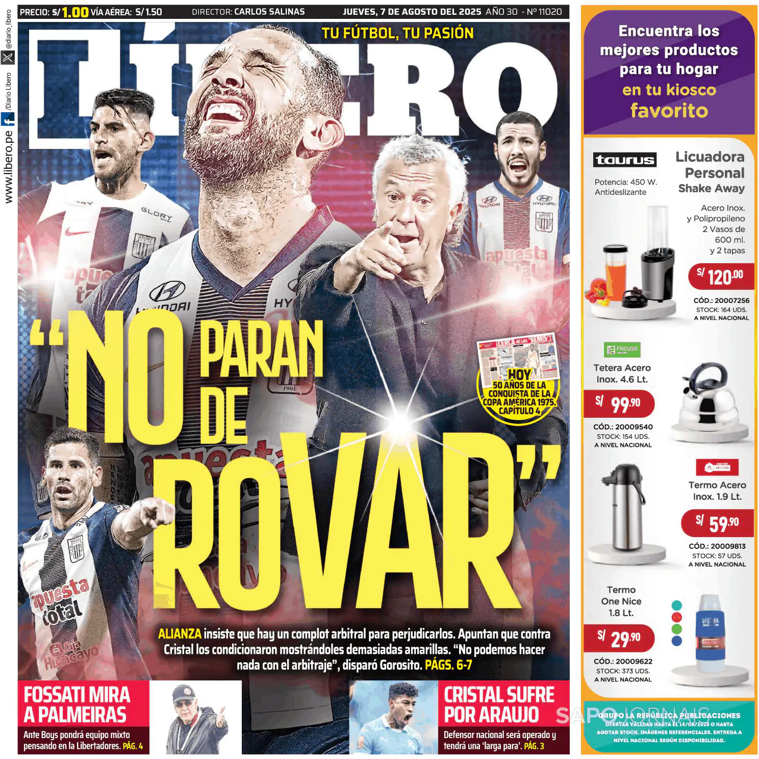 Capa Líbero